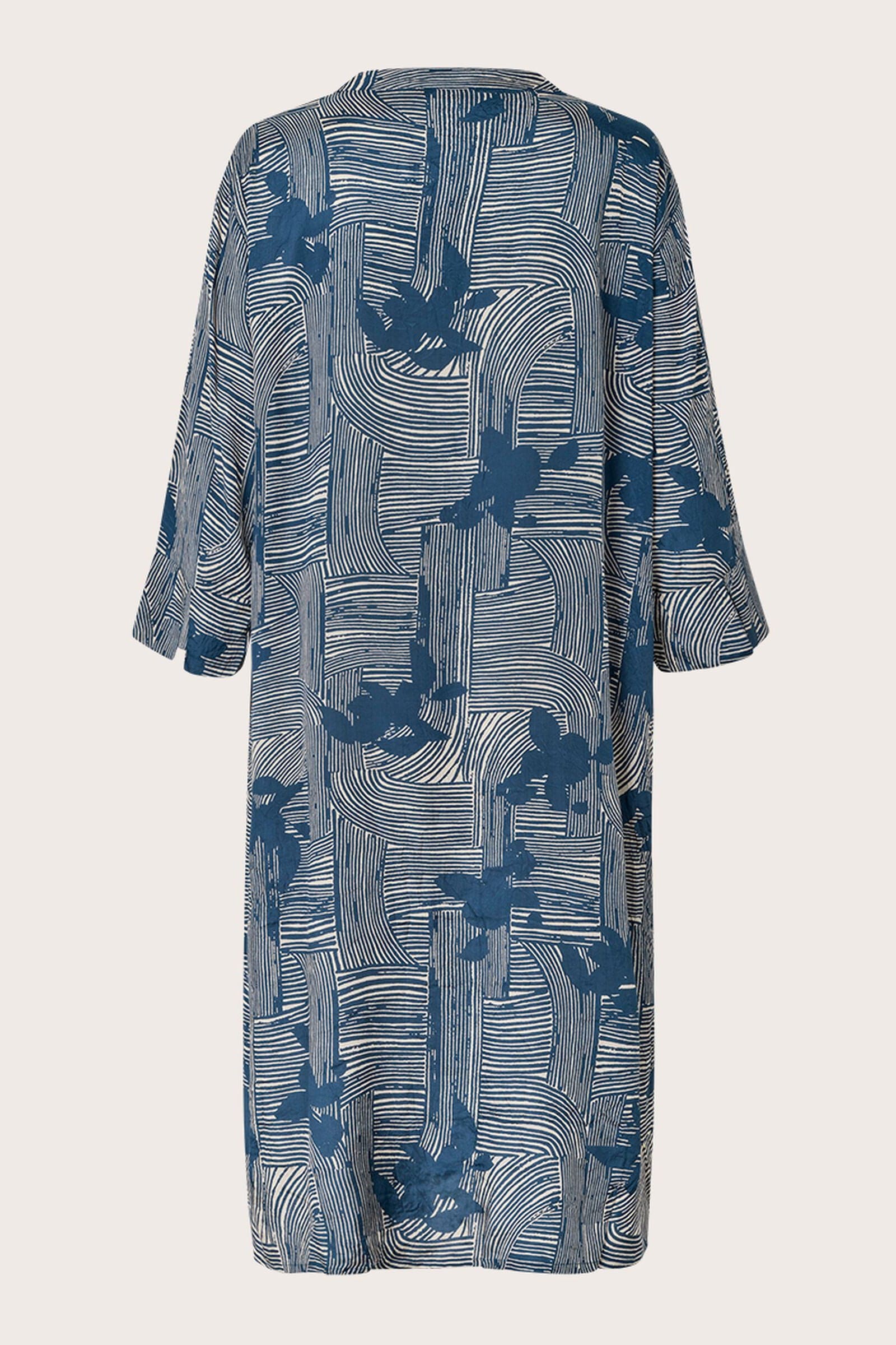 Nimes Printed Dress - Sargasso Sea - Image 7