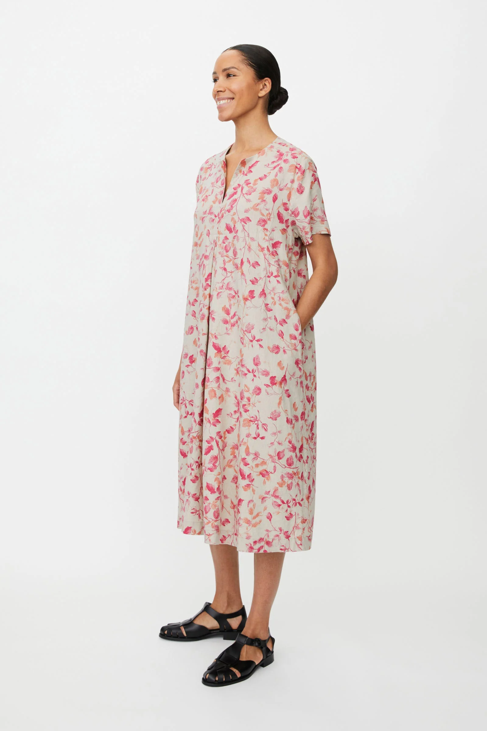 Nipani Dress - Carmine - Image 2