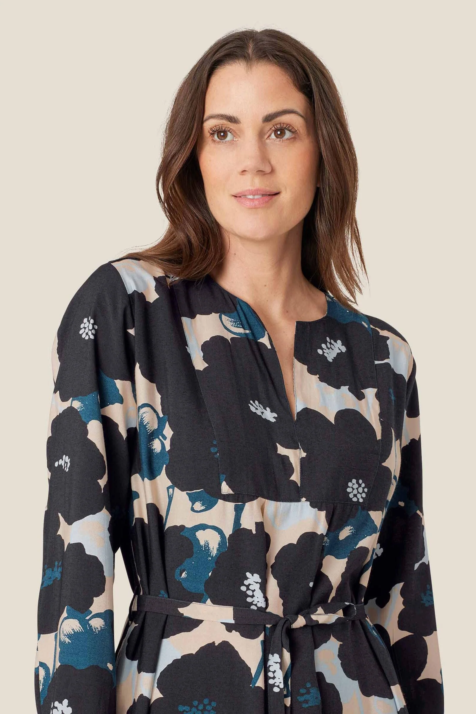 Nishan Printed Dress - Moonlit Ocean - Image 4