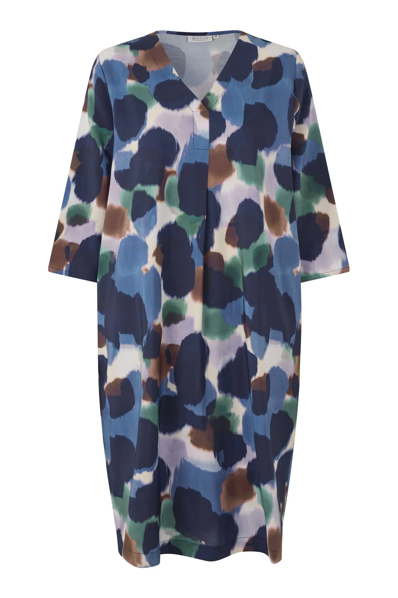 Nodetta Printed Midi Dress - Navy Blazer