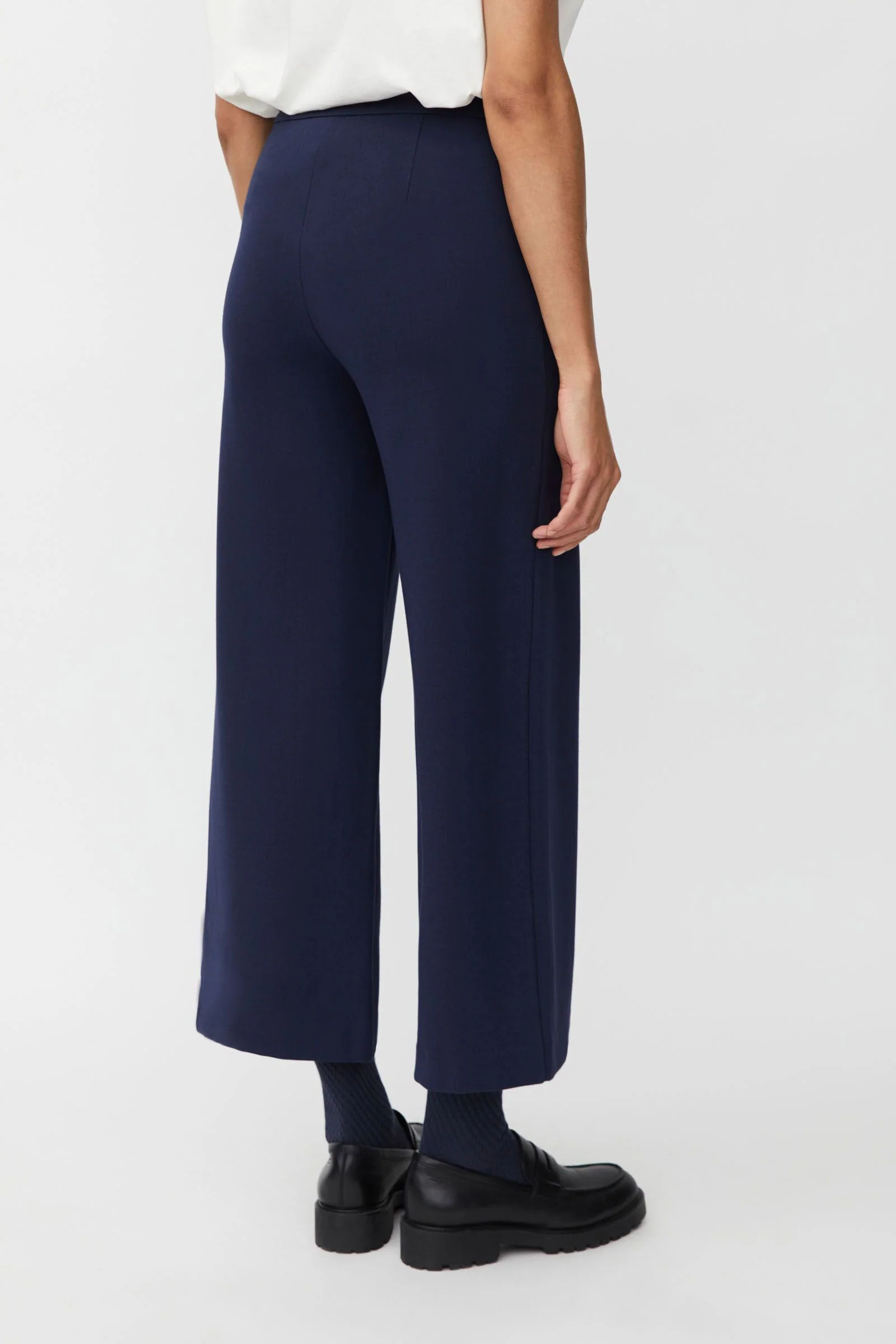 Paxora Jersey Trousers - Navy Blazer - Image 4