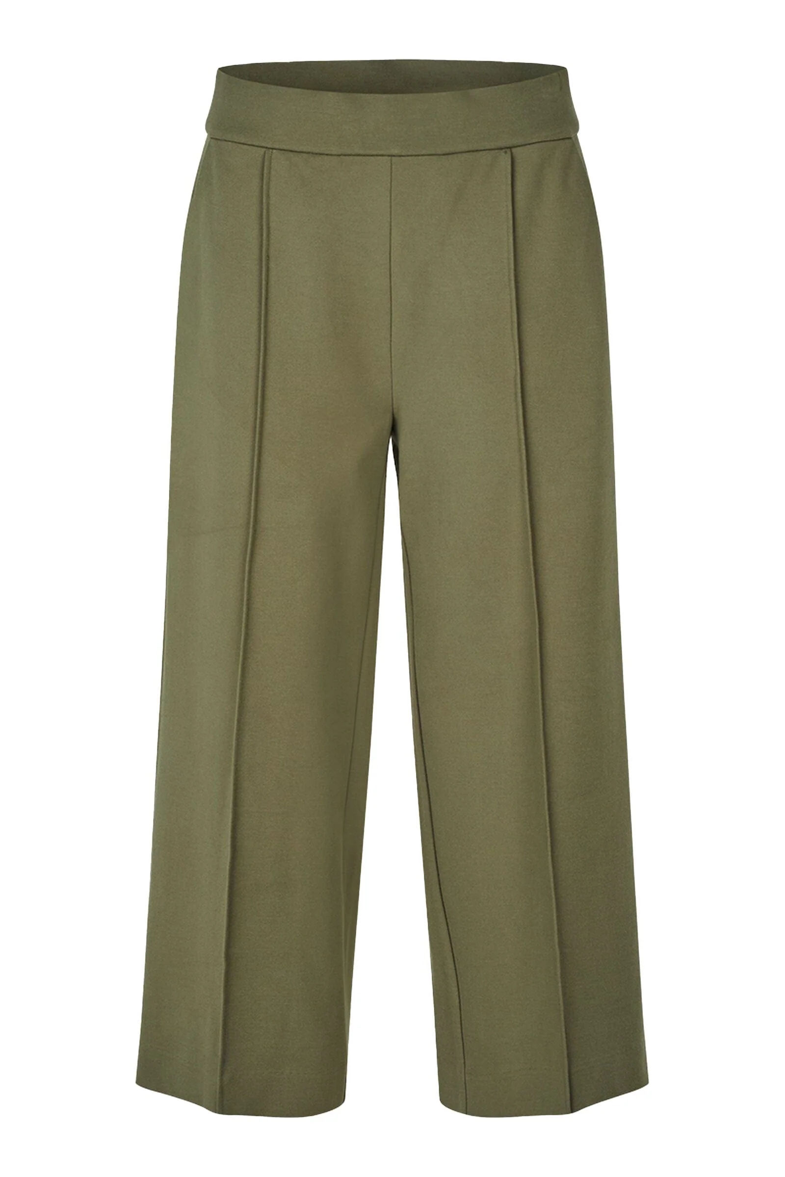 Piana Jersey Trousers - Dark Lichen Green