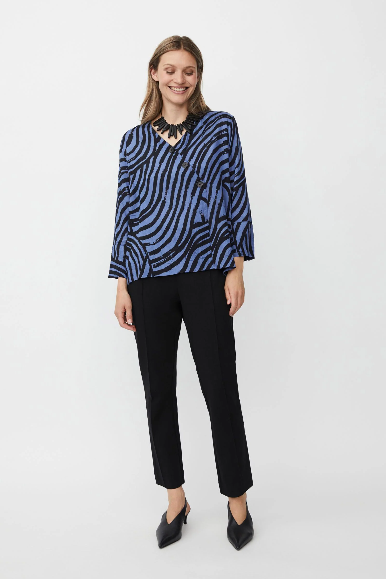 Polyanna Jersey Leggings - Black - Image 2