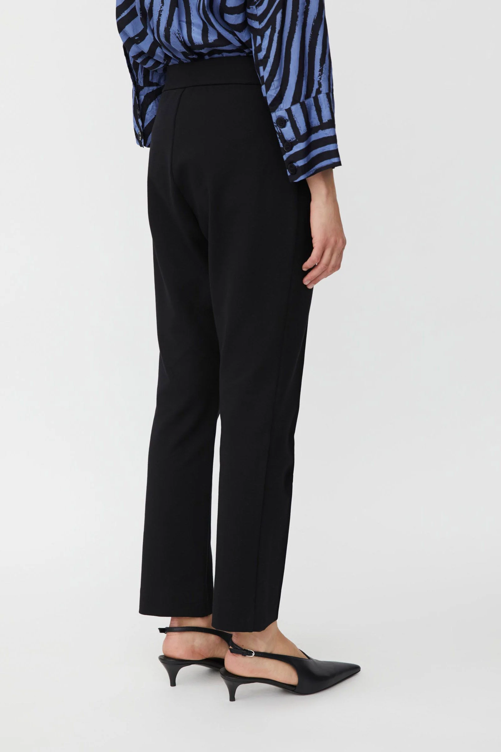 Polyanna Jersey Leggings - Black - Image 4