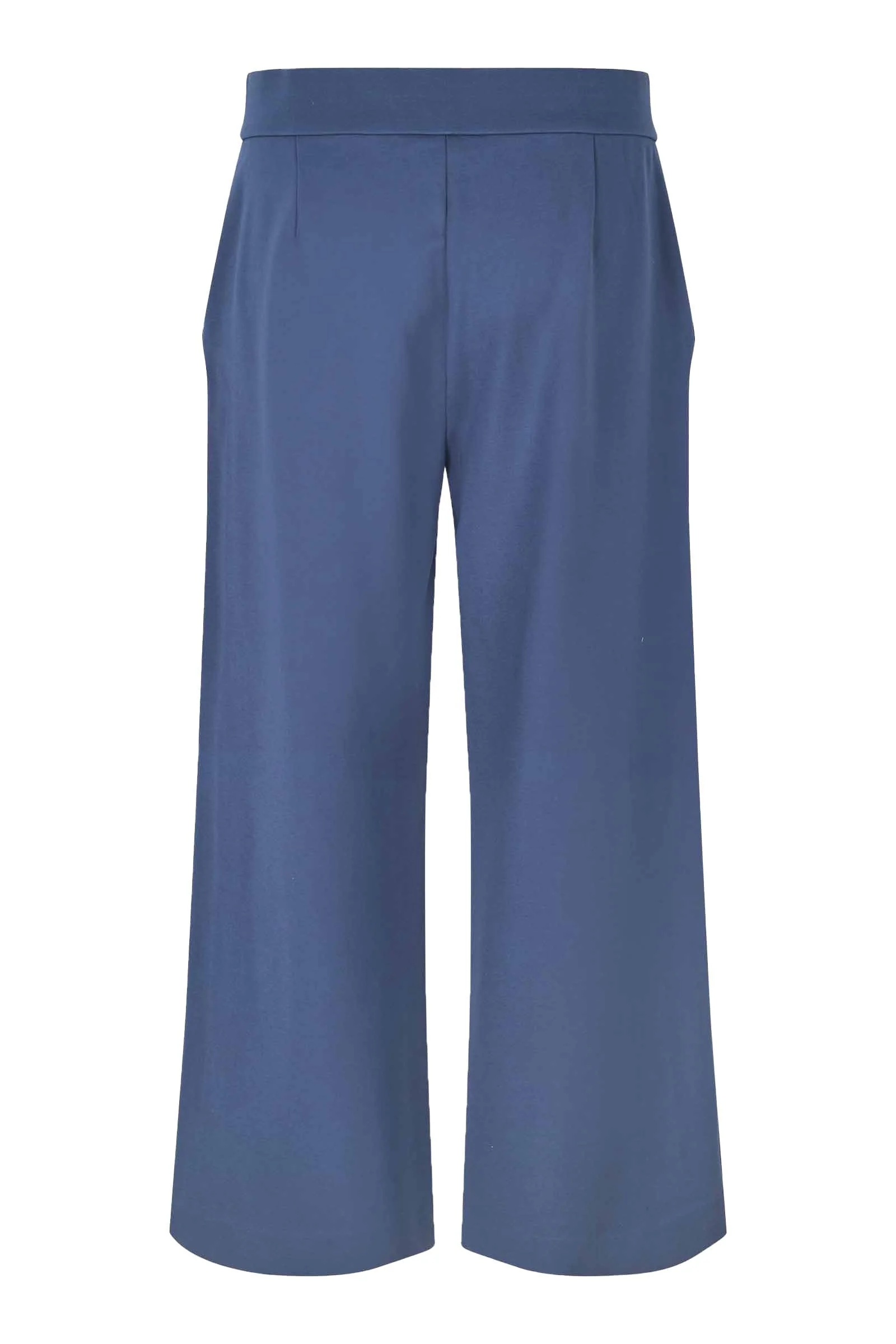 Prisca Jersey Cropped Trousers - Sargasso Sea - Image 3