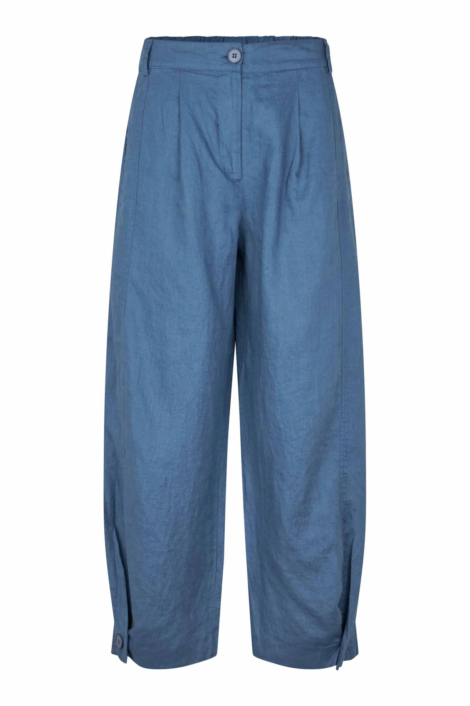 Punna Straight Leg Trousers - Ensign Blue