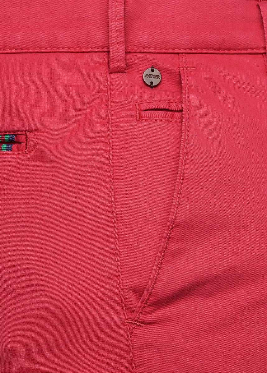 B-Palma Cotton Stretch Shorts - Red - Image 5