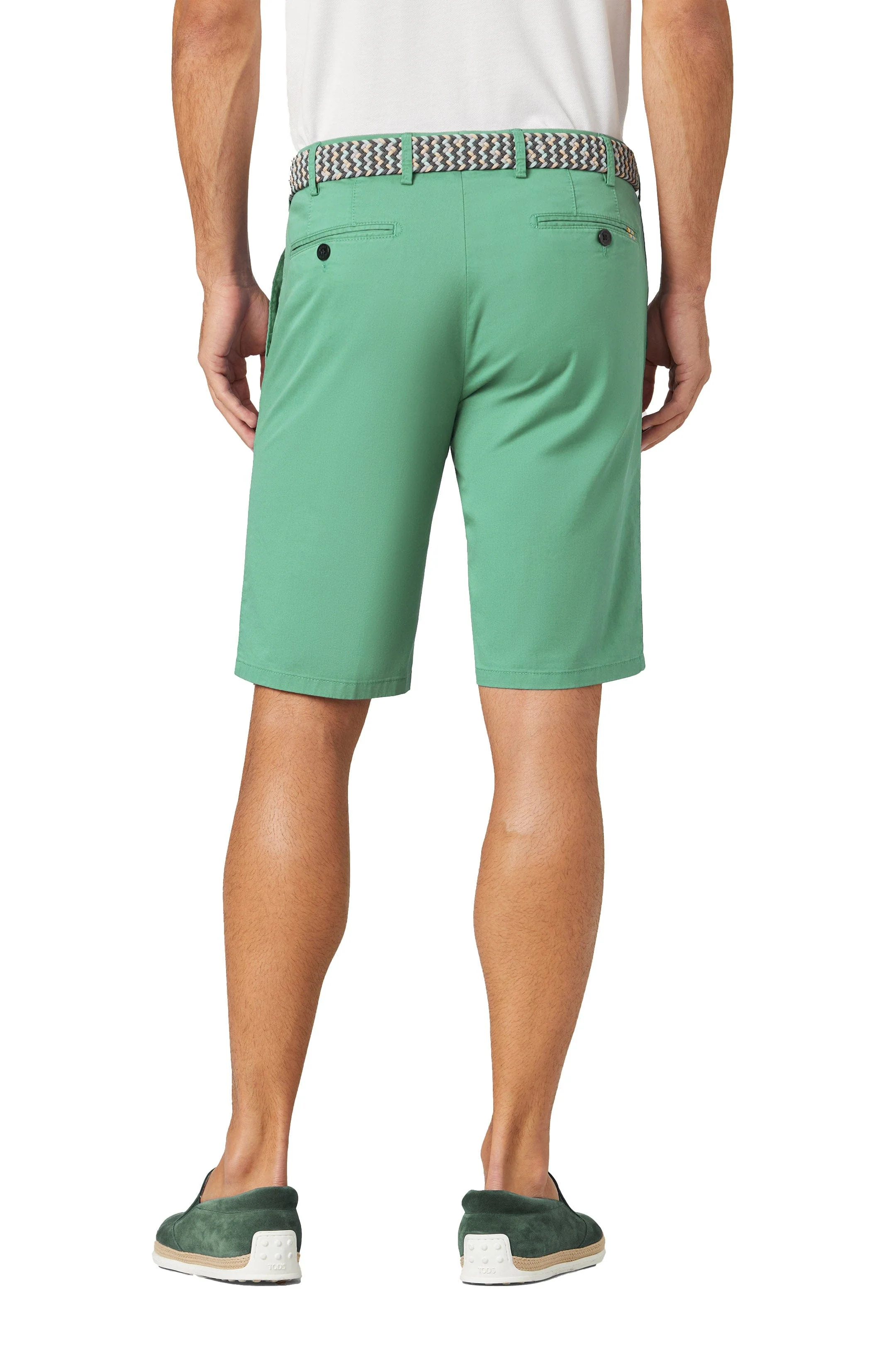 B-Palma Organic Cotton Stretch Shorts - Mint - Image 2