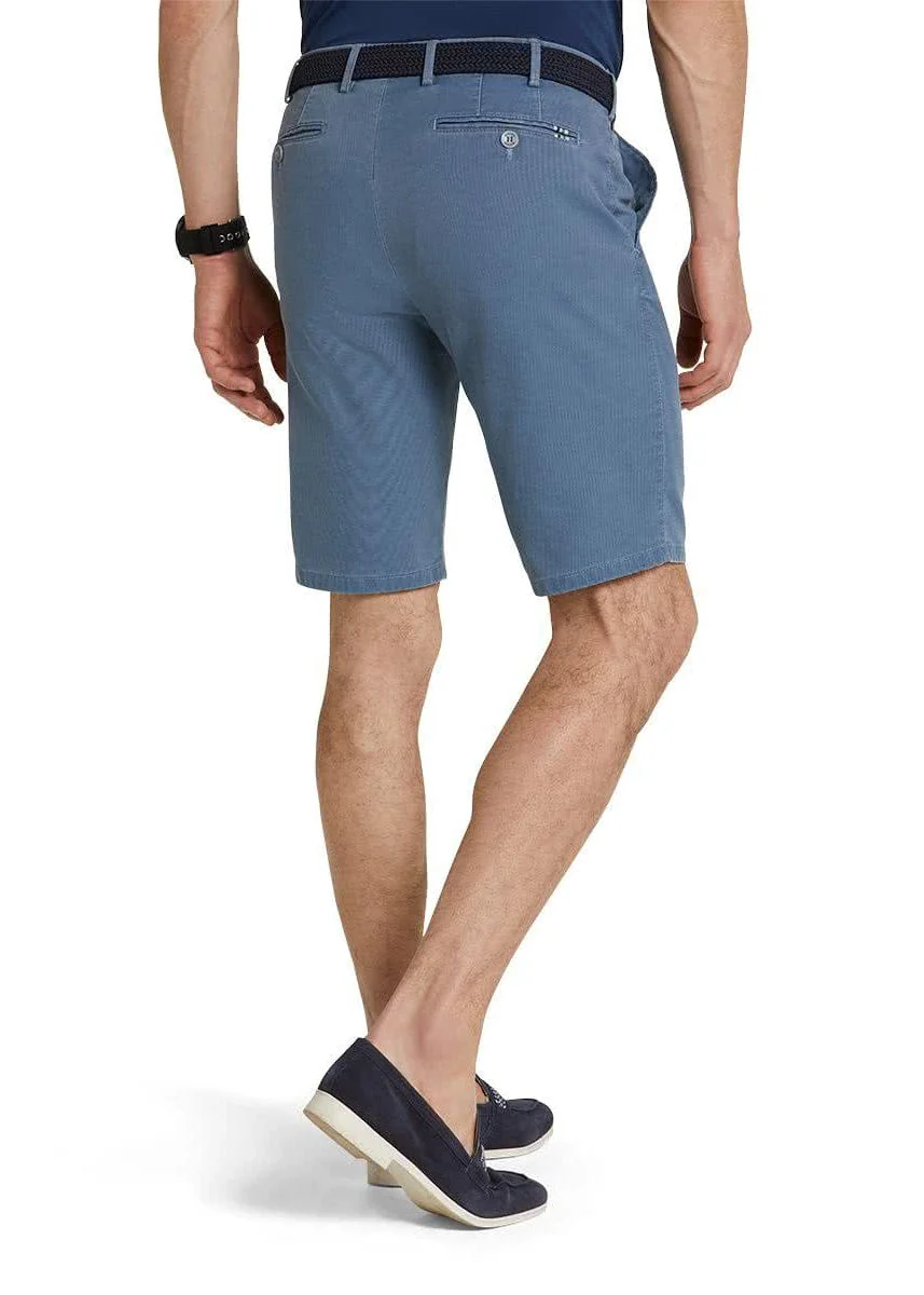 B-Palma Sun-Dyed Canvas Shorts - Soft Blue - Image 2