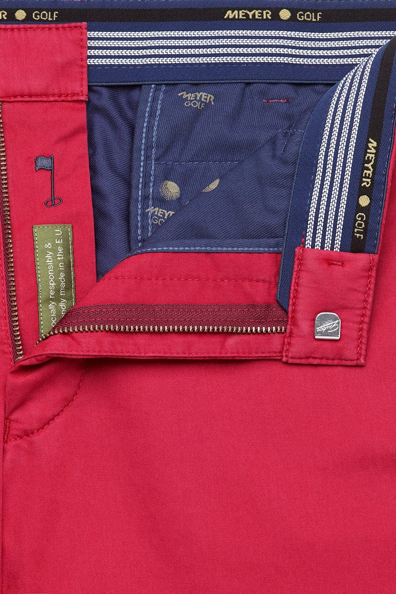 B-St. Andrews High Performance Golf Shorts - Red - Image 4