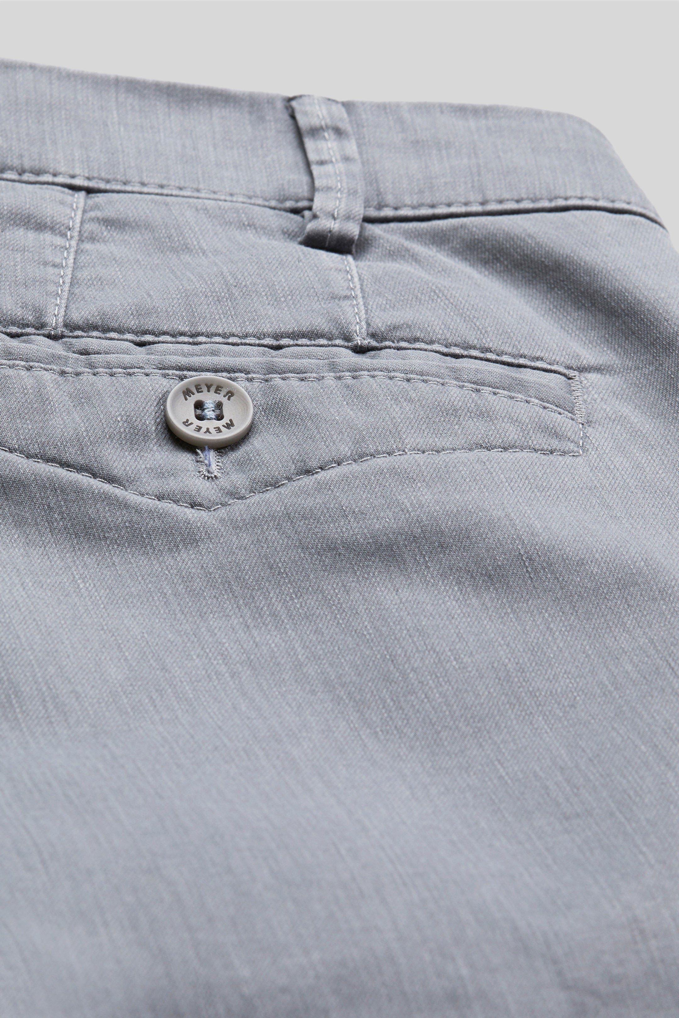 Chicago Cotton Stretch Chinos - Light Grey - Image 5