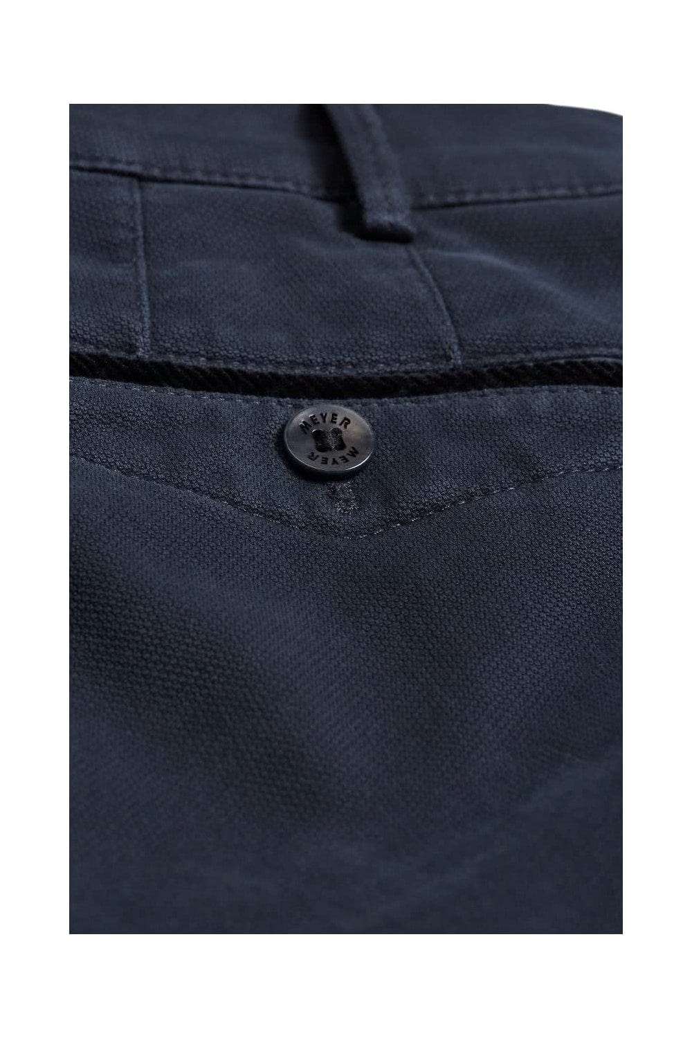 Chicago Canvas Look Stretch Chinos - Navy - Image 6