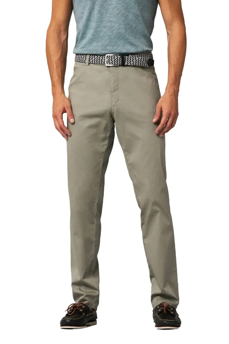 Chicago Fine Cotton Stretch Chinos - Sage
