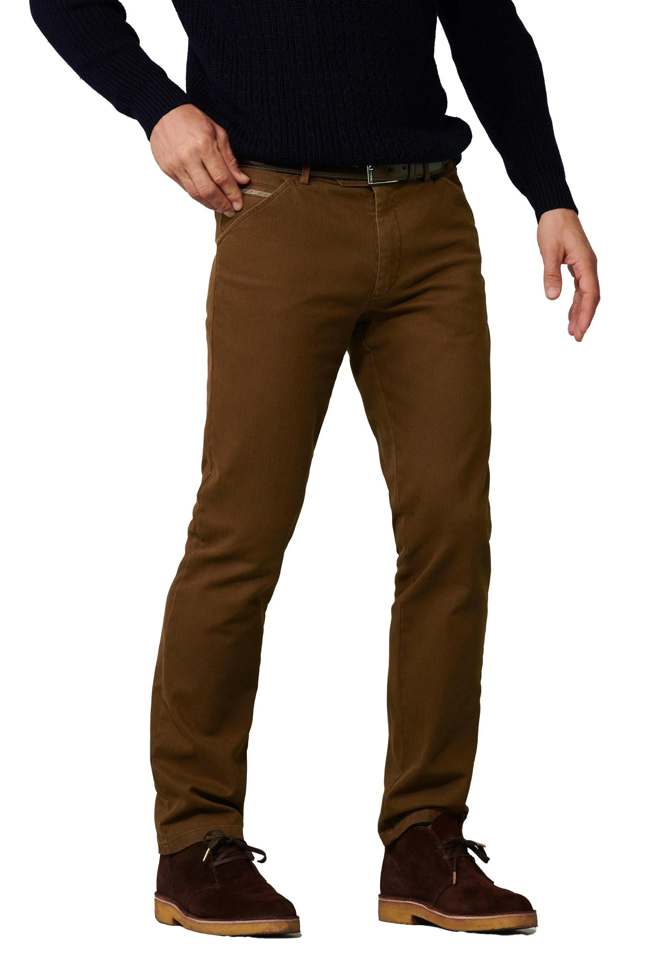 Chicago Flamme Double-Dyed Cotton Chinos - Caramel