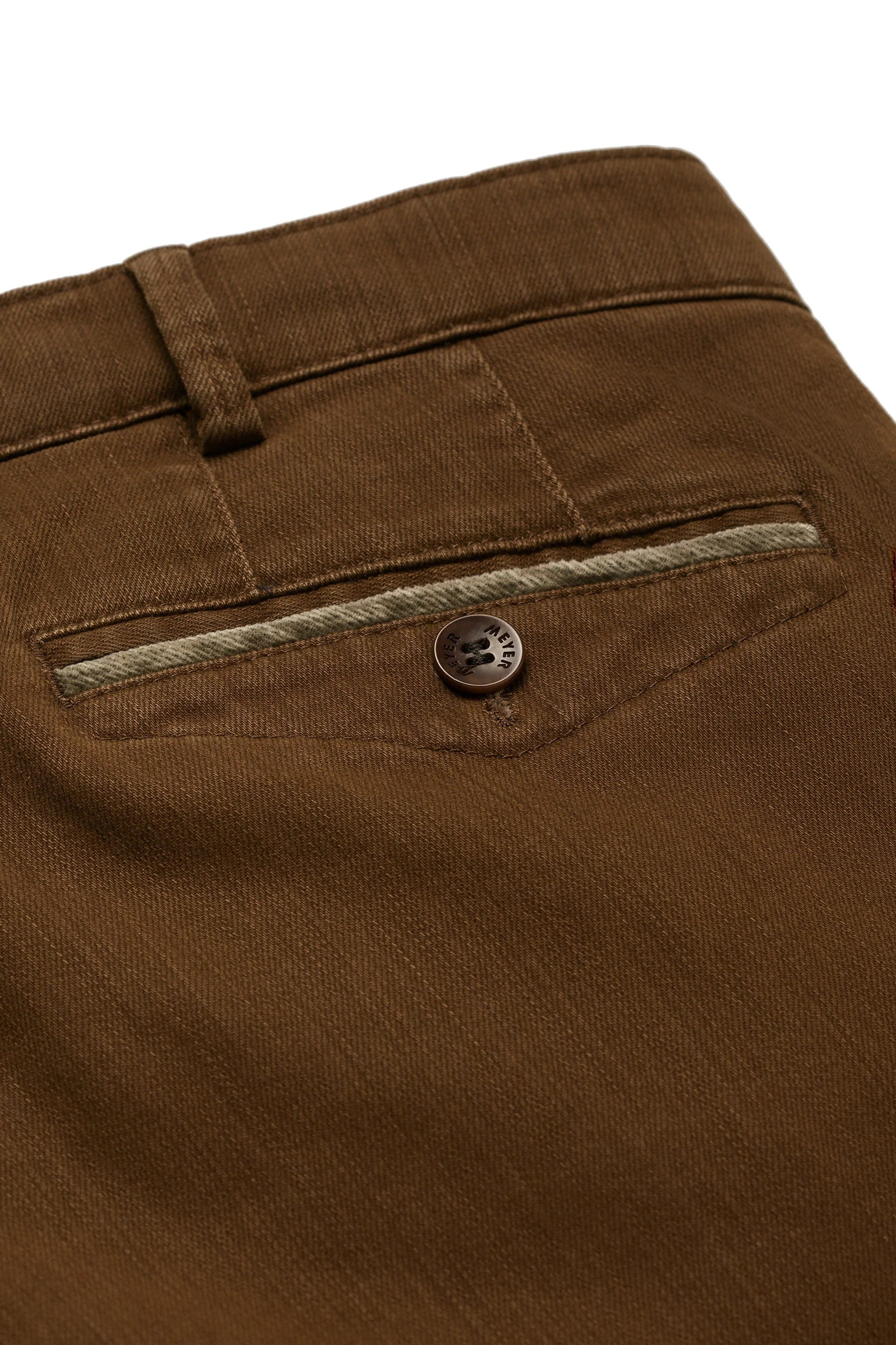 Chicago Flamme Double-Dyed Cotton Chinos - Caramel - Image 5