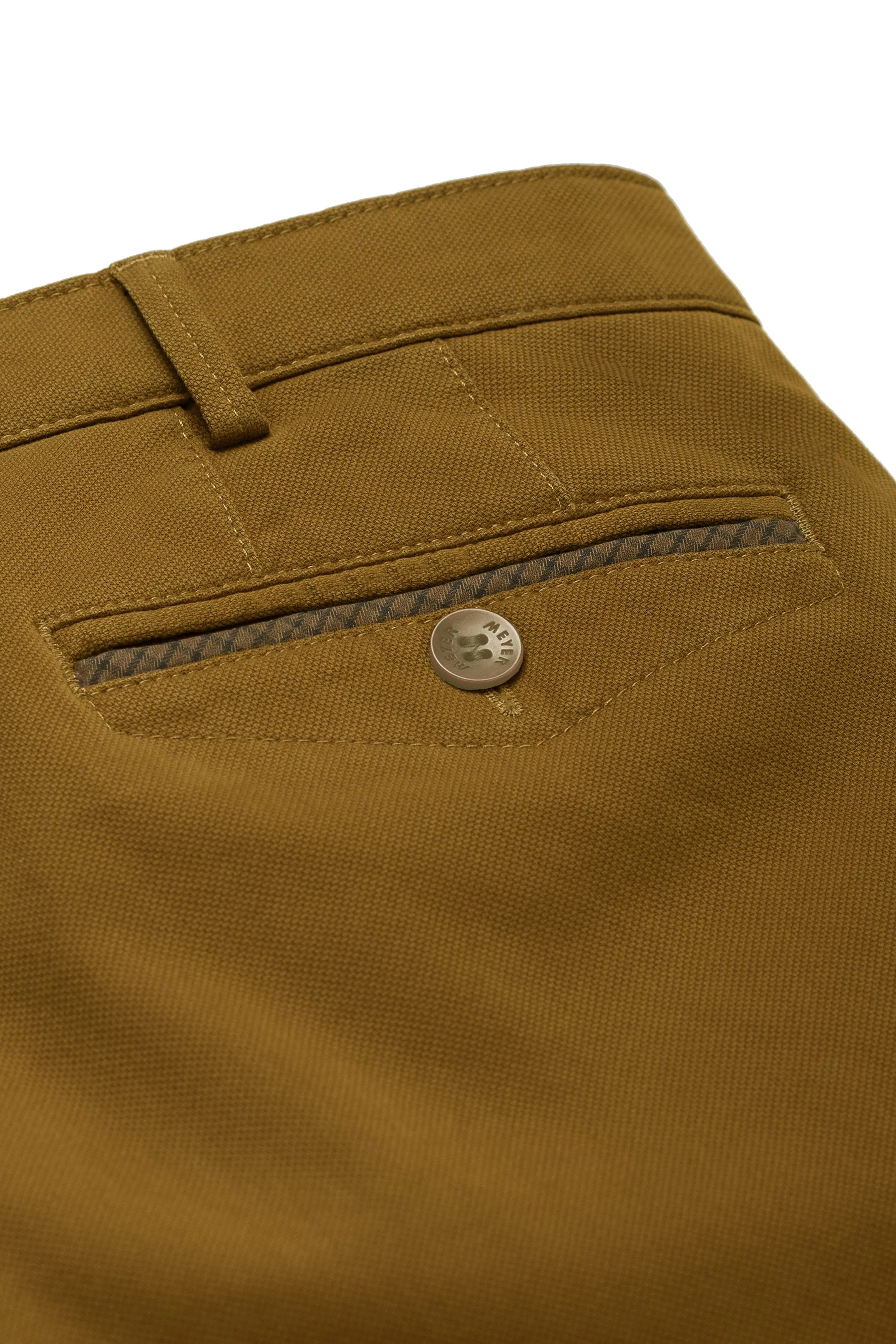 Chicago Micro Structure Cotton Chinos - Caramel - Image 4