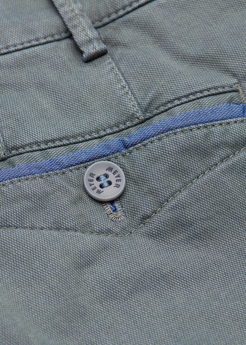 Chicago Two Tone Super Stretch Chinos - Olive - Image 6