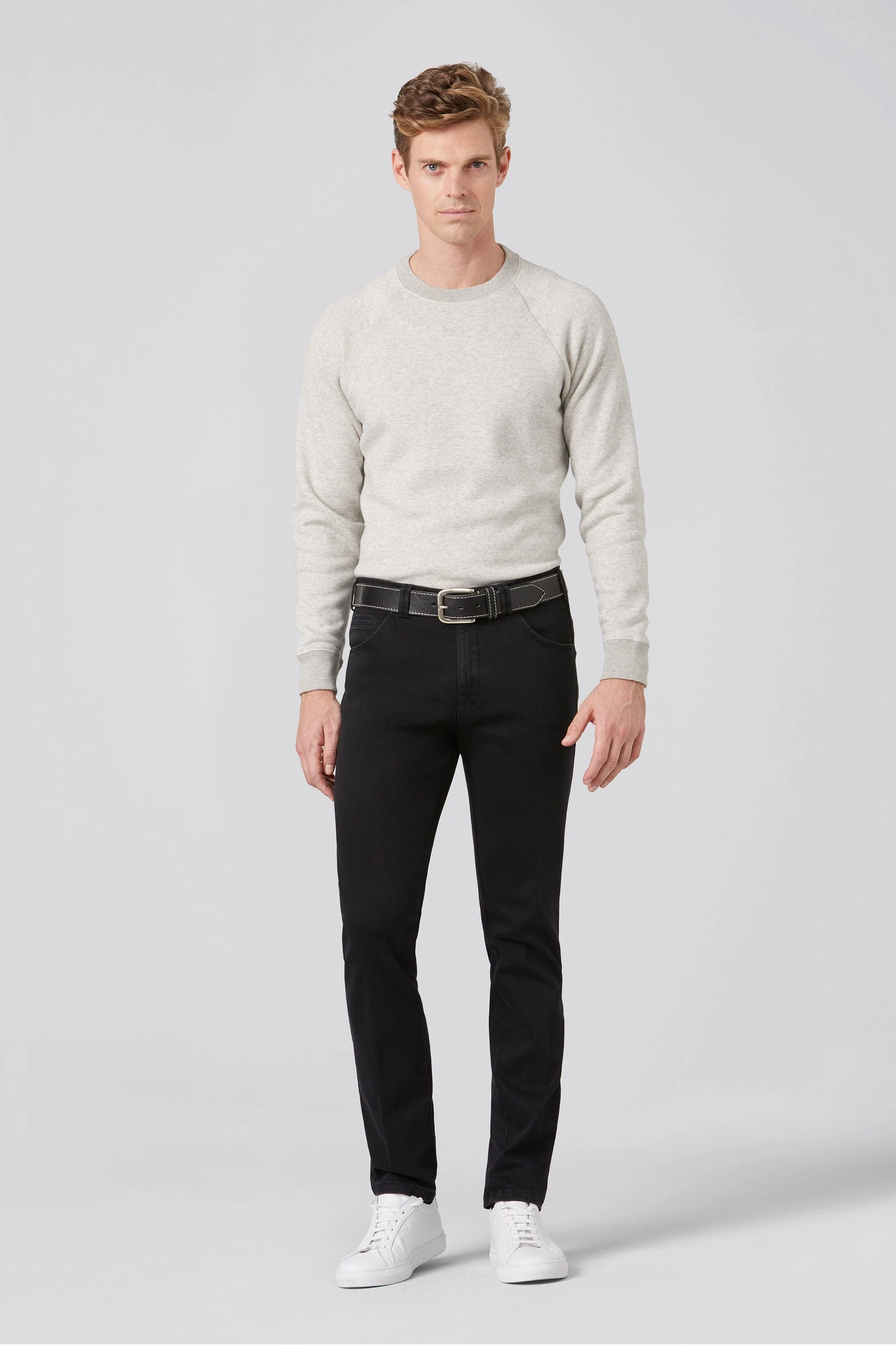 Dublin Super Stretch Modern Fit Jeans - Black - Image 5