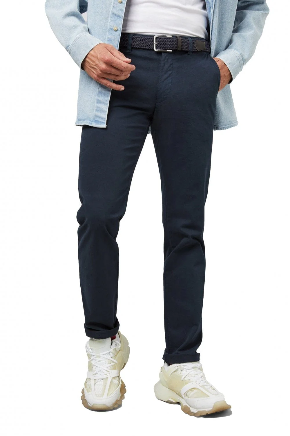 M5 Chino Casual Cotton Chinos - Navy