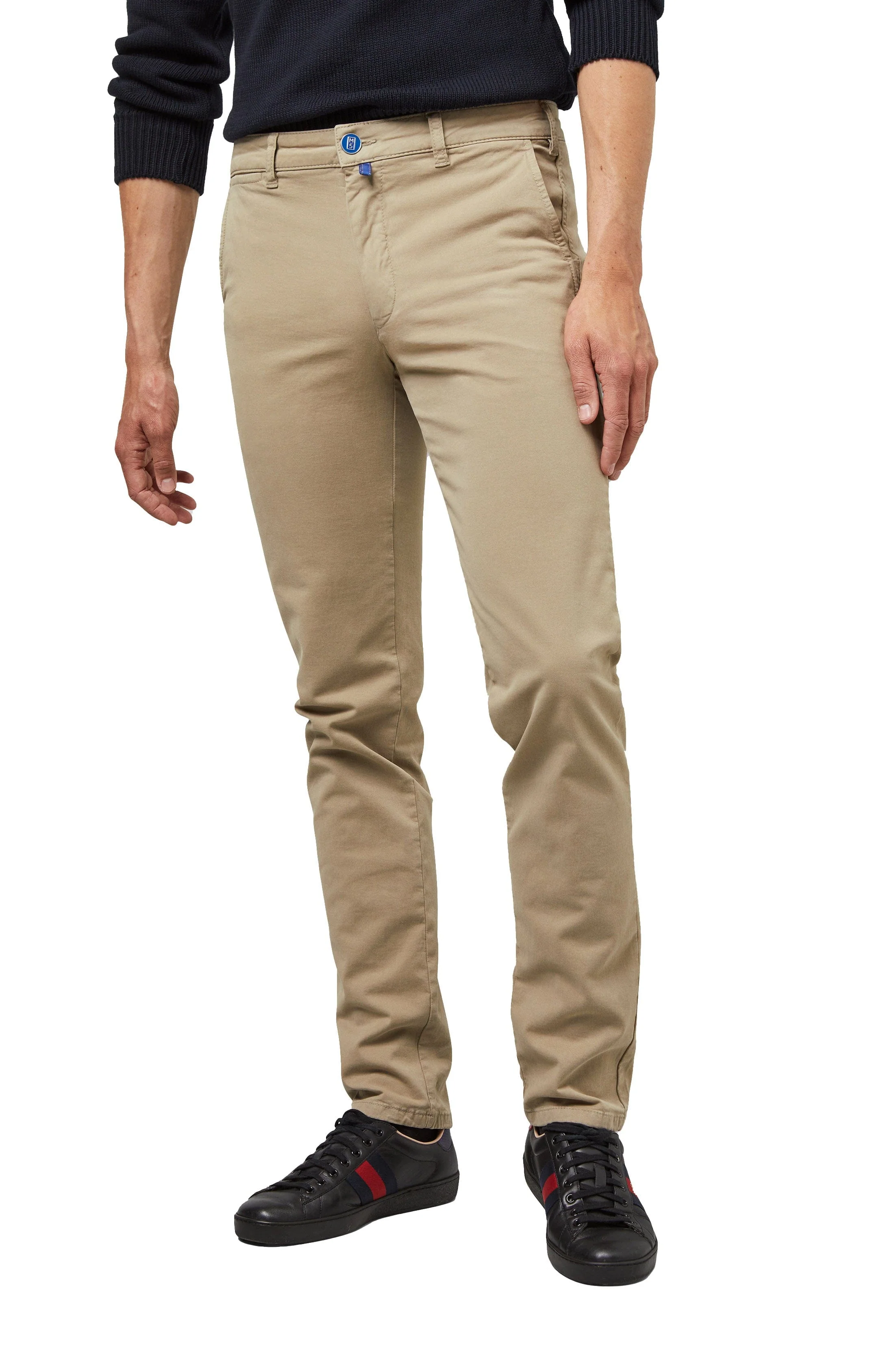 M5 Chino Casual Cotton Chinos - Stone