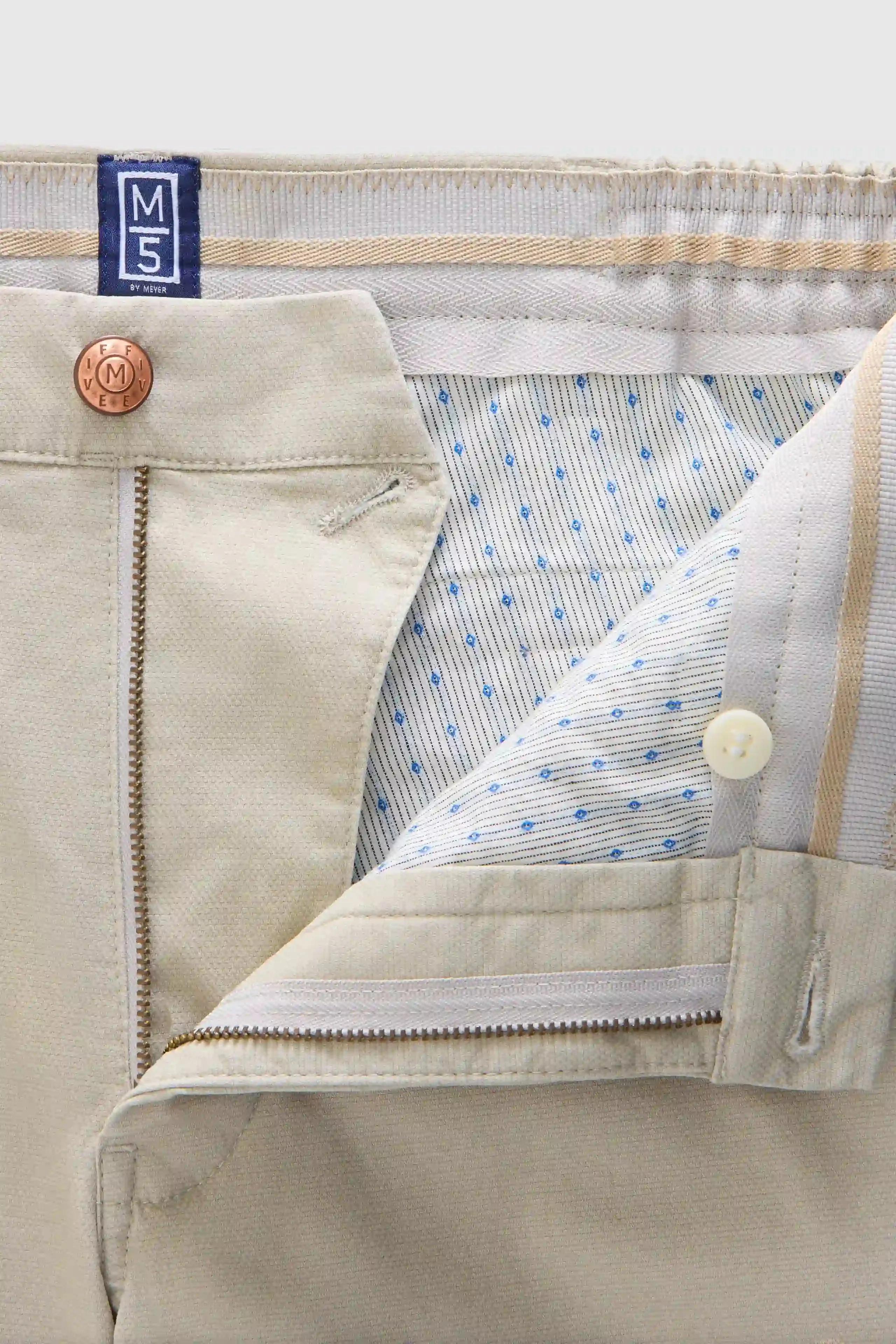 M5 Move Stretch Casual Chinos - Beige - Image 4