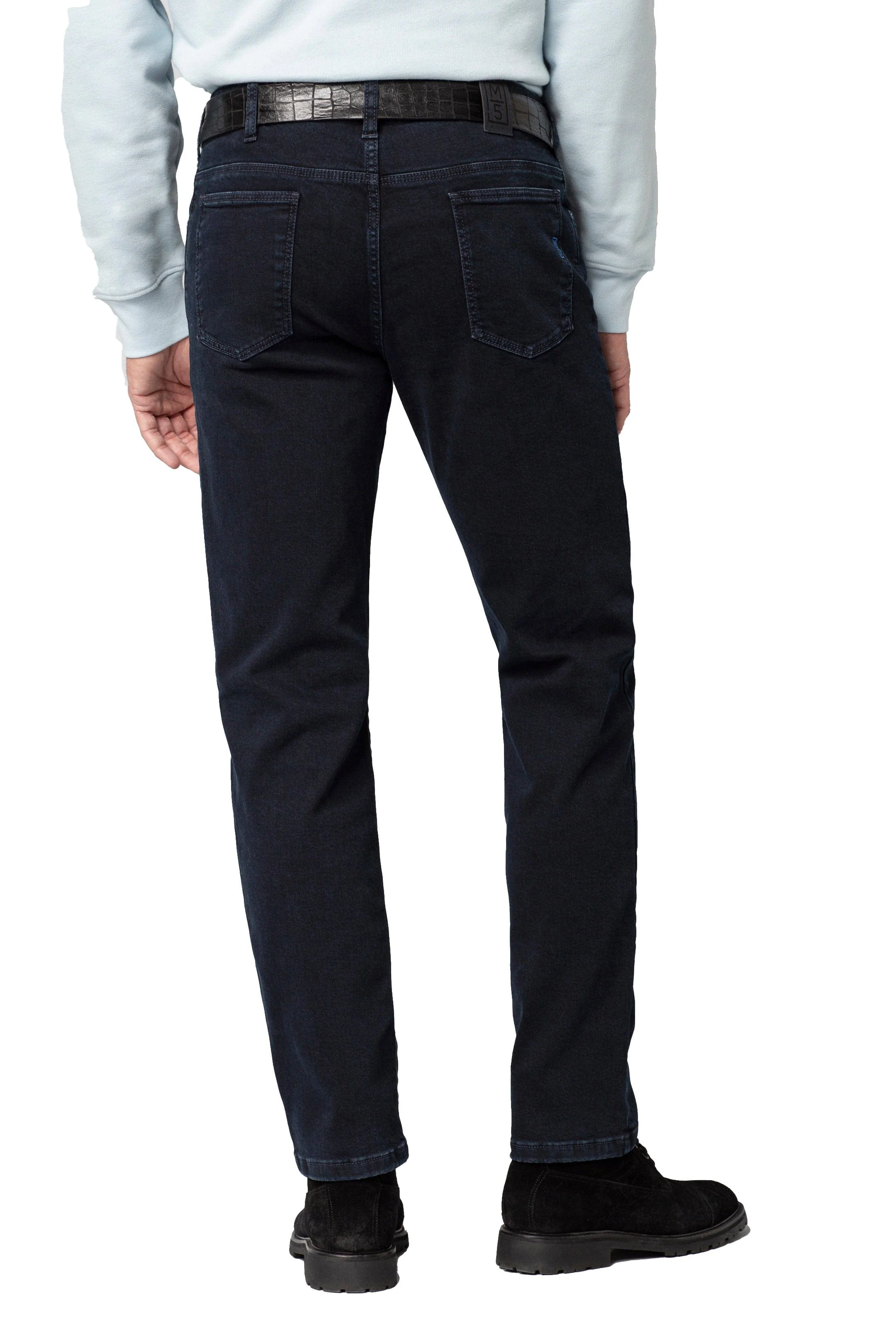 M5 Regular Super Stretch Denim Jeans - Stone Blue - Image 2