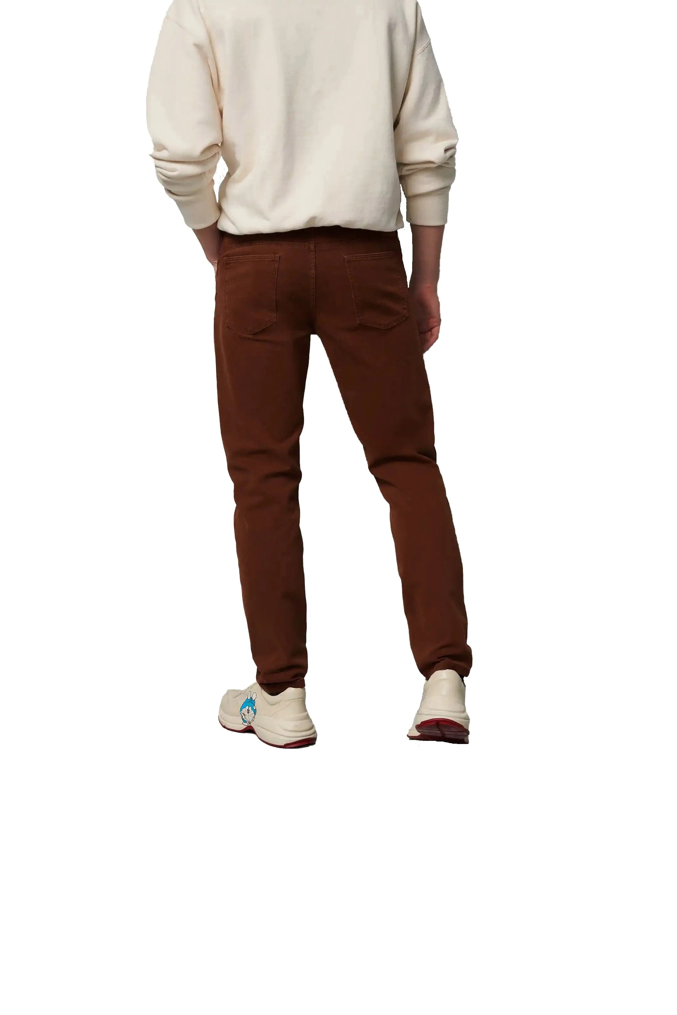 M5 Slim Micro Structure Cotton Stretch Chinos - Copper - Image 2