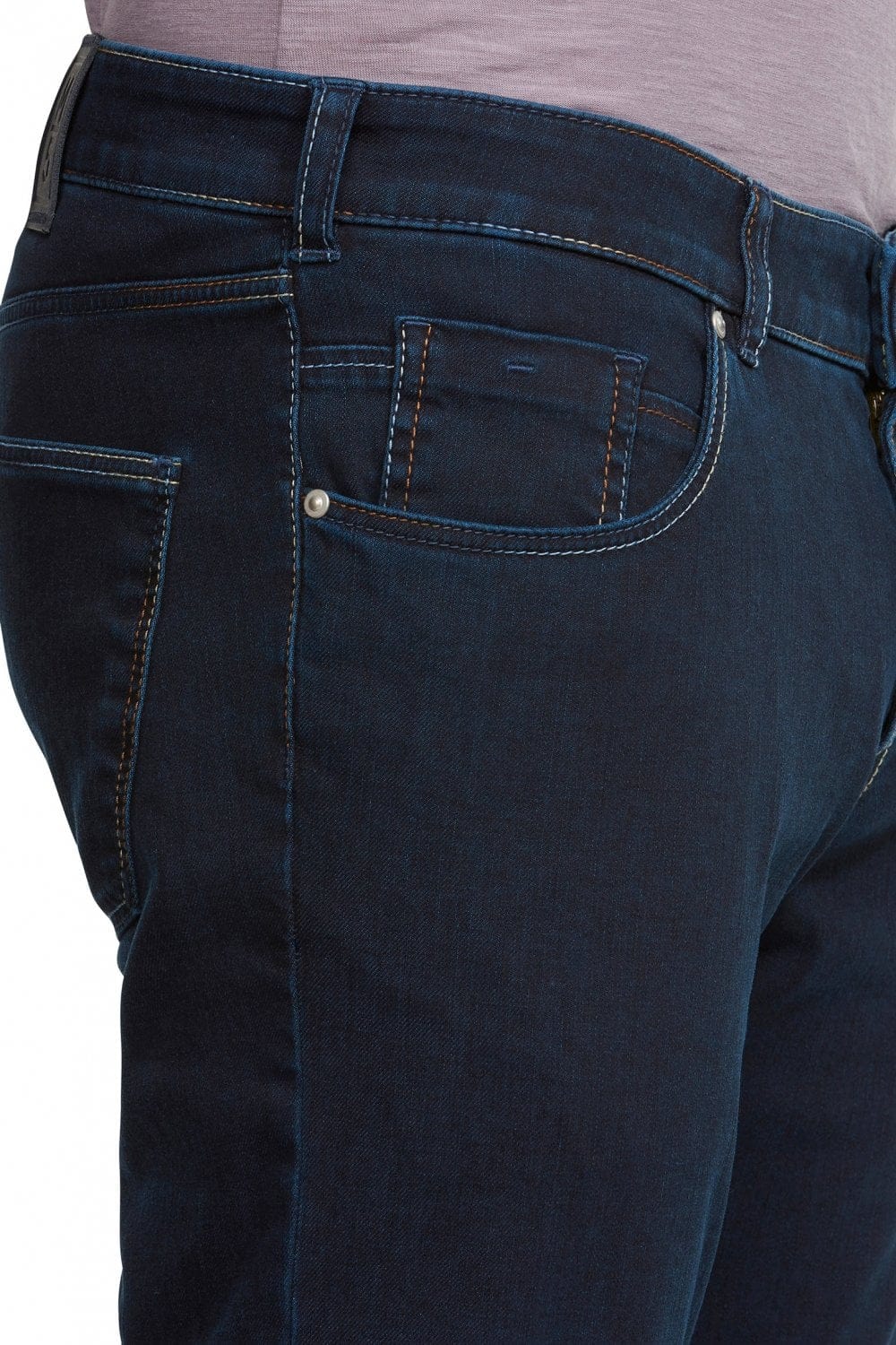M5 Slim Super Stretch Jersey Denim Jean - Blue - Image 3