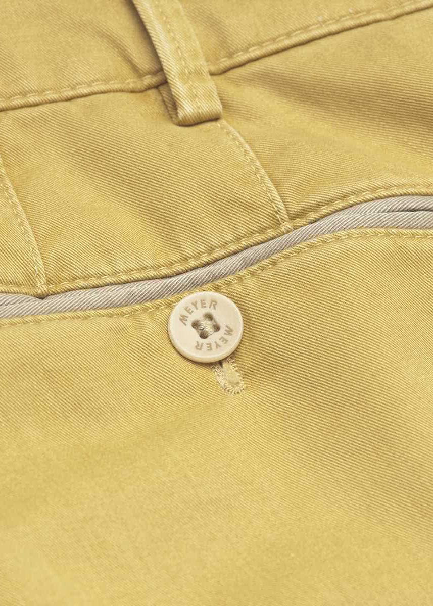 New York Cotton Stretch Chinos - Corn - Image 5