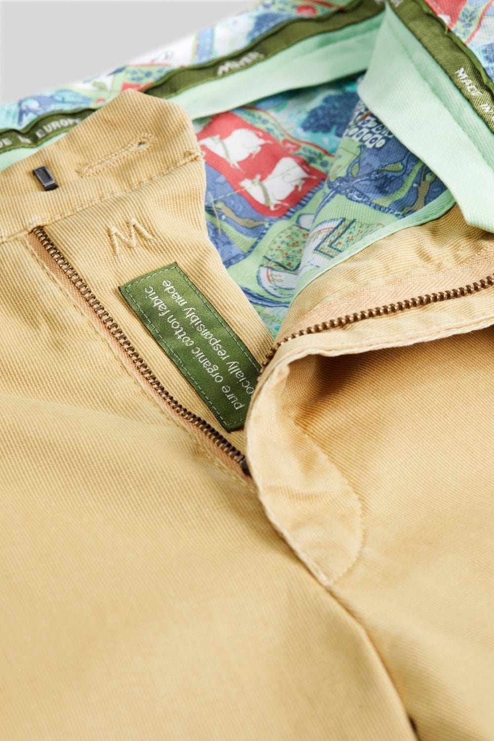 New York Cotton Twill Chinos - Sand - Image 5