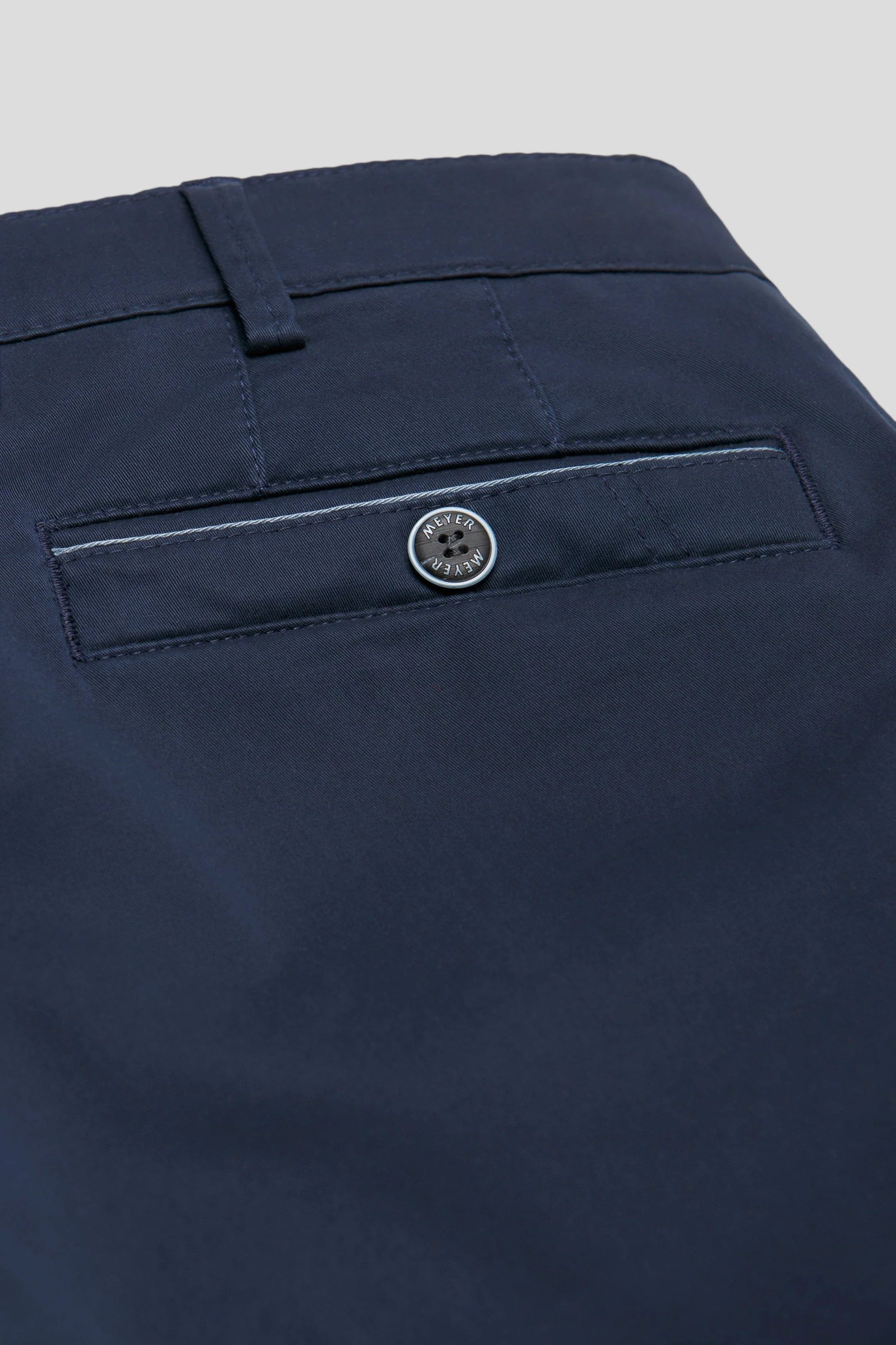 New York Stretch Summer Twill Chinos - Navy - Image 4