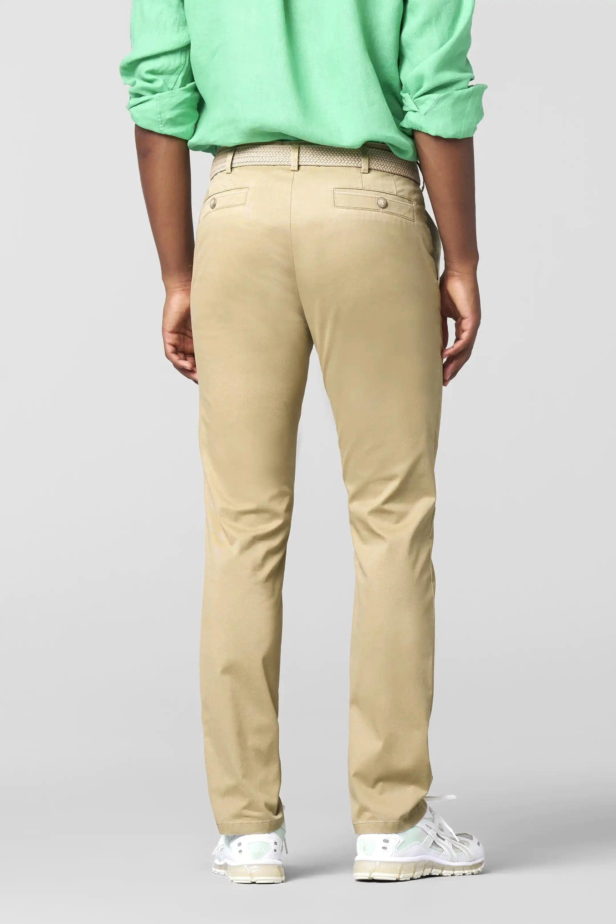 New York Stretch Summer Twill Chinos - Sand - Image 2