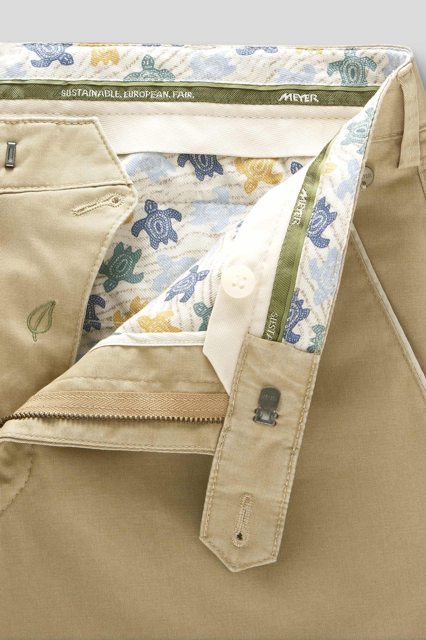 New York Stretch Summer Twill Chinos - Sand - Image 6