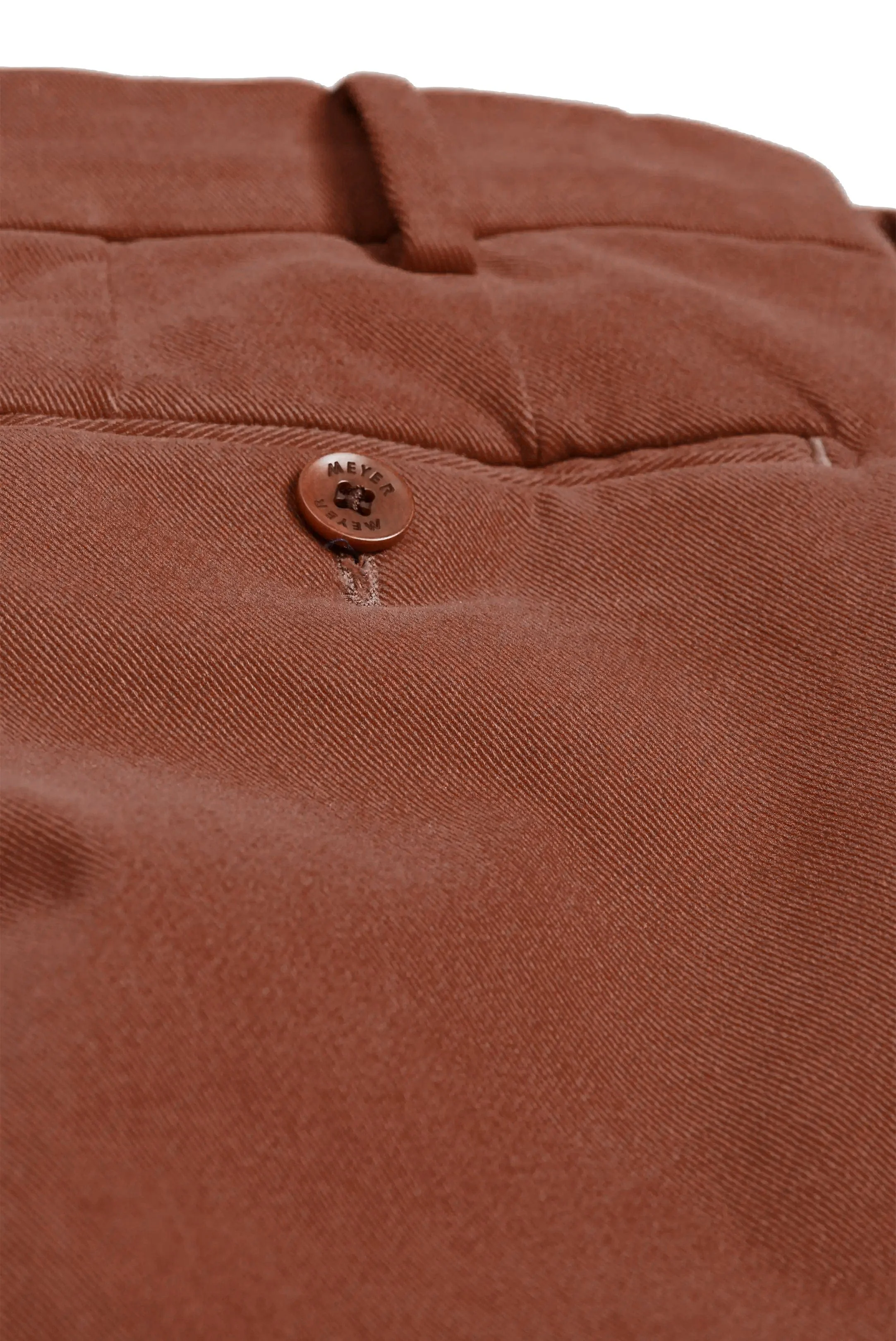 Rio Organic Cotton Stretch Chinos - Brick - Image 3