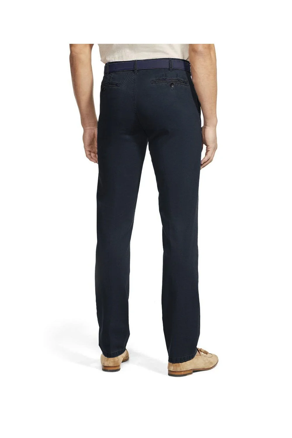 Rio Organic Cotton Stretch Chinos - Navy - Image 2