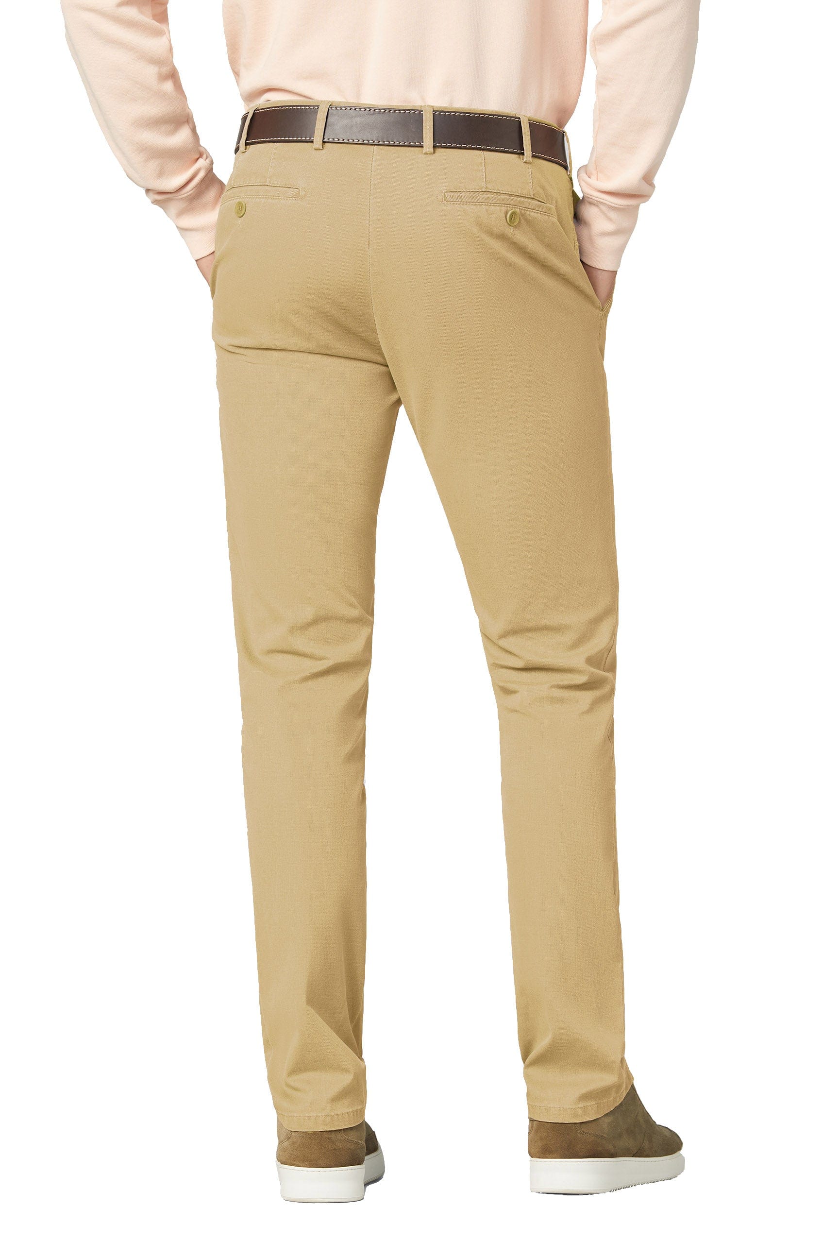 Rio Organic Cotton Stretch Chinos - Stone - Image 2