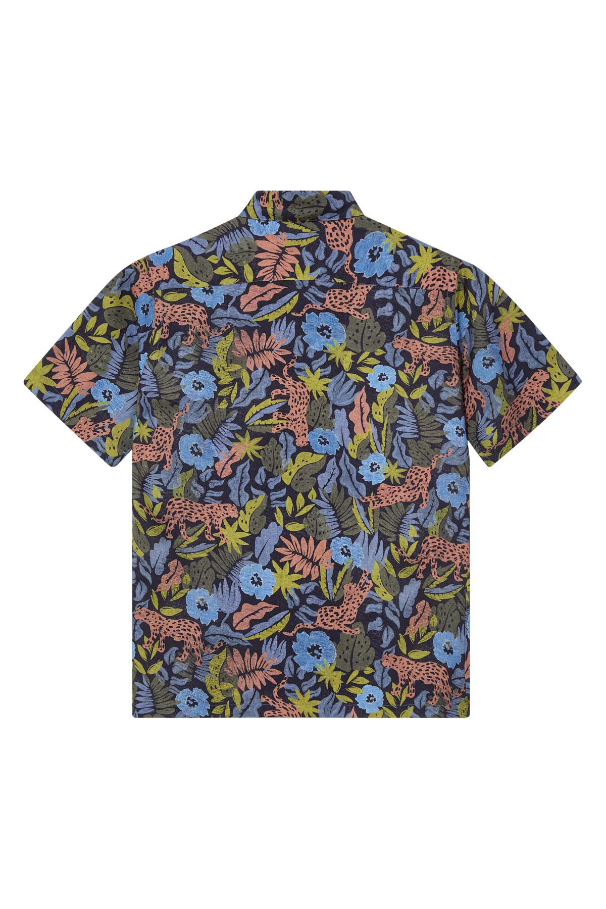 Babel Wild Short Sleeve Shirt - Salute Navy - Image 6