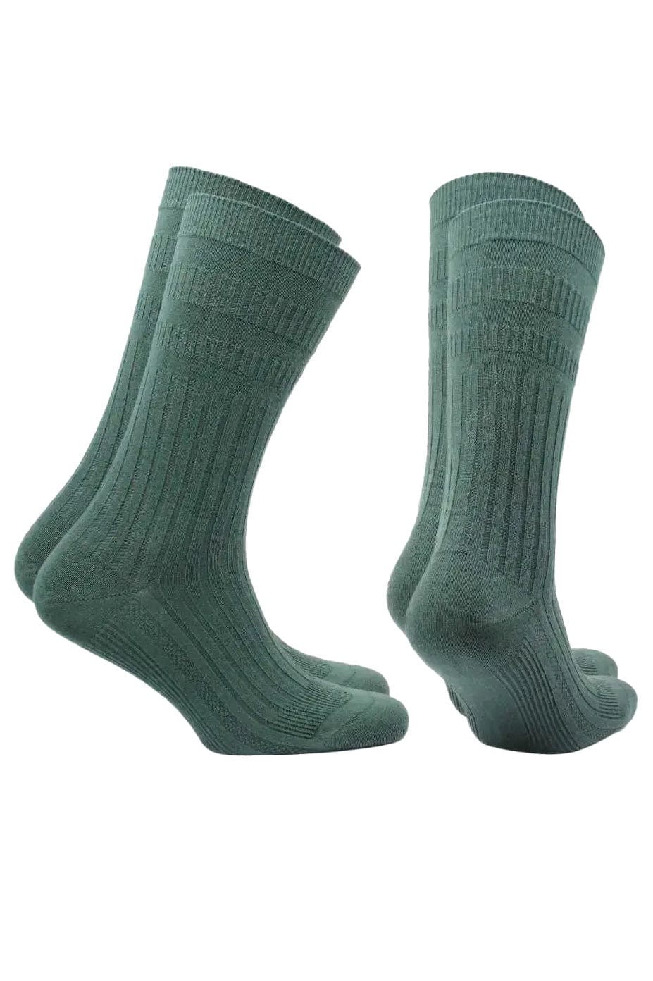 Joseph Comfort Fit Tenderhold Cotton Socks 2 Pack - Forest