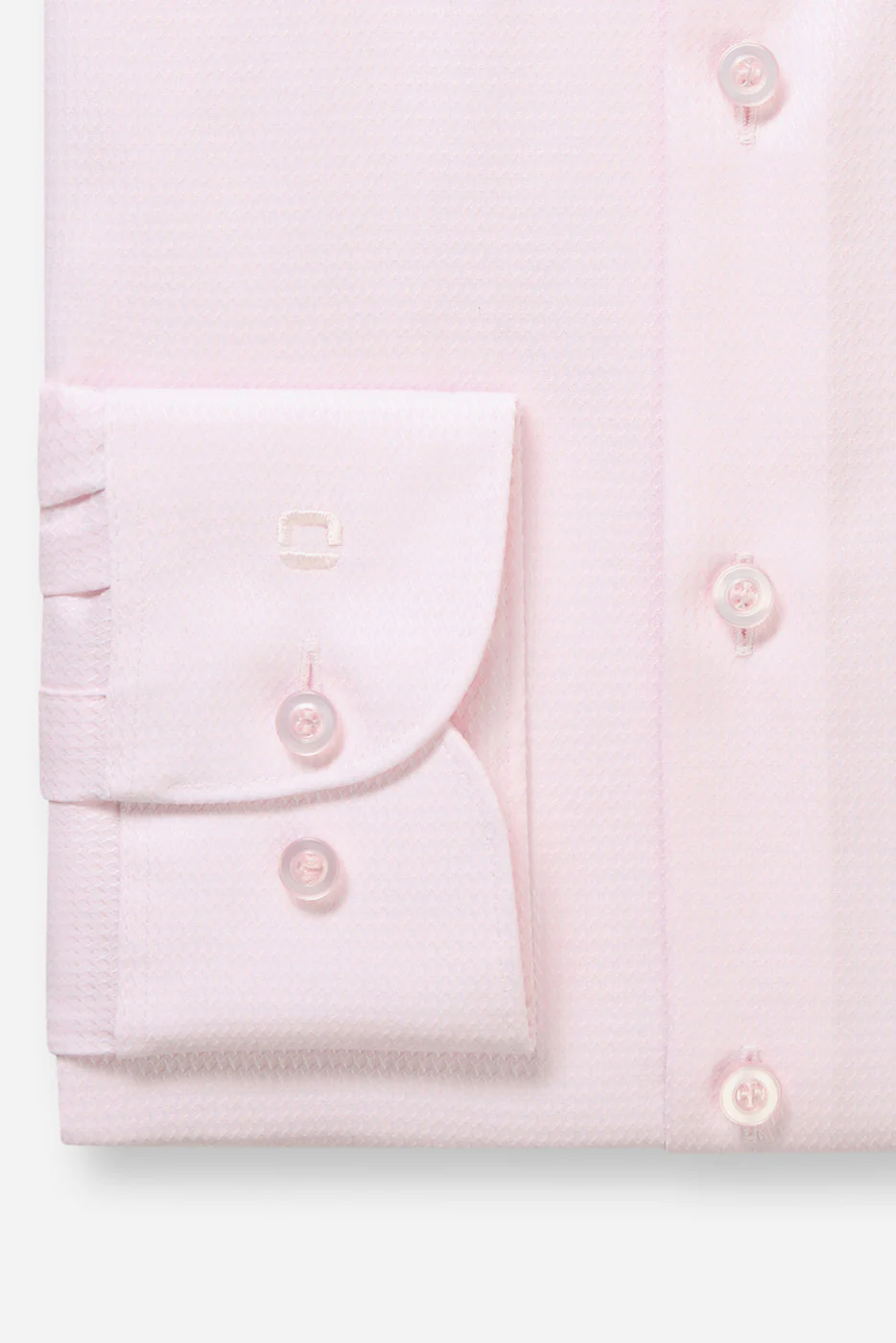 Level 5 Body Fit Cotton Stretch Shirt - Pink - Image 2