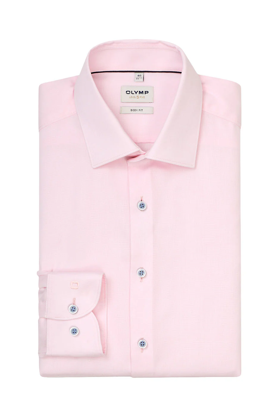 Level 5 Body Fit Natural Stretch Shirt - Pink