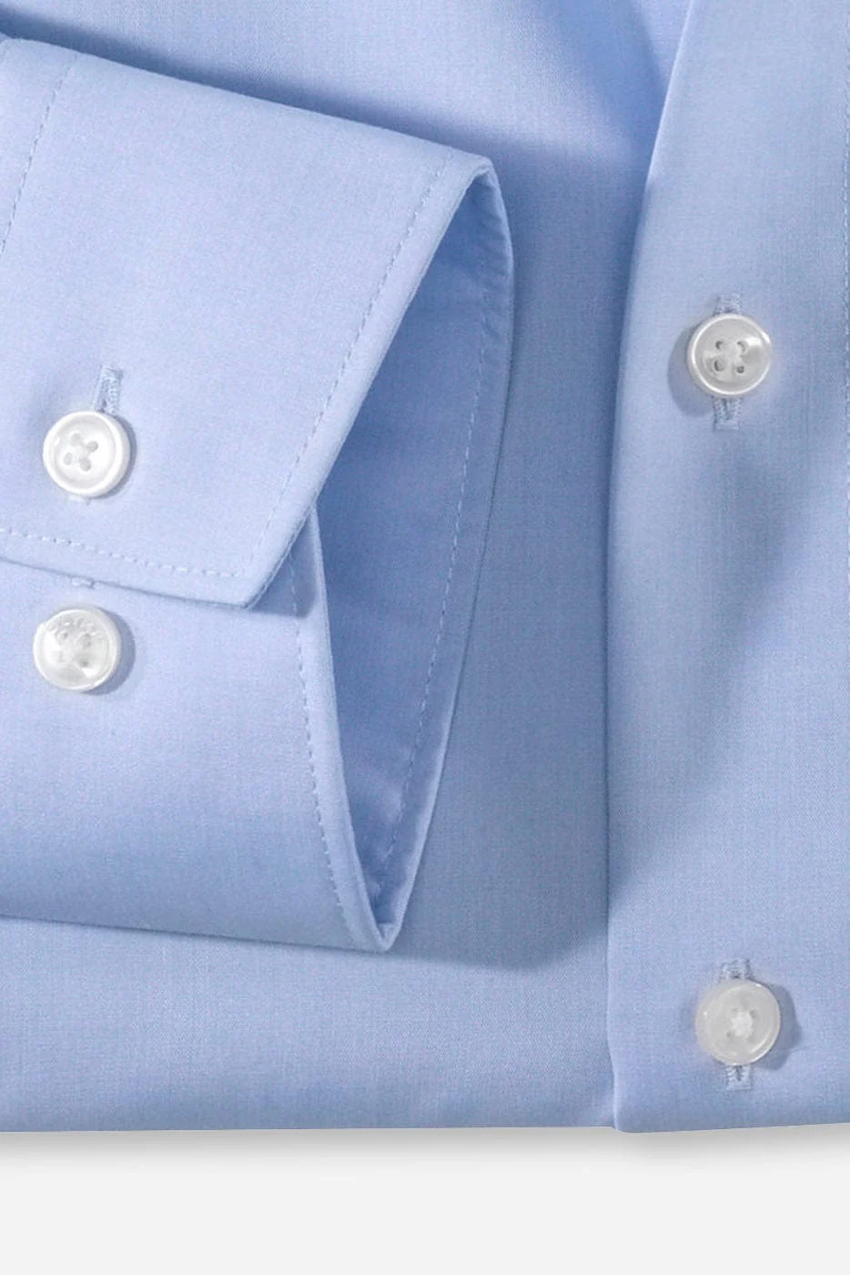 Luxor Comfort Fit Long Sleeve Shirt - Blue - Image 4