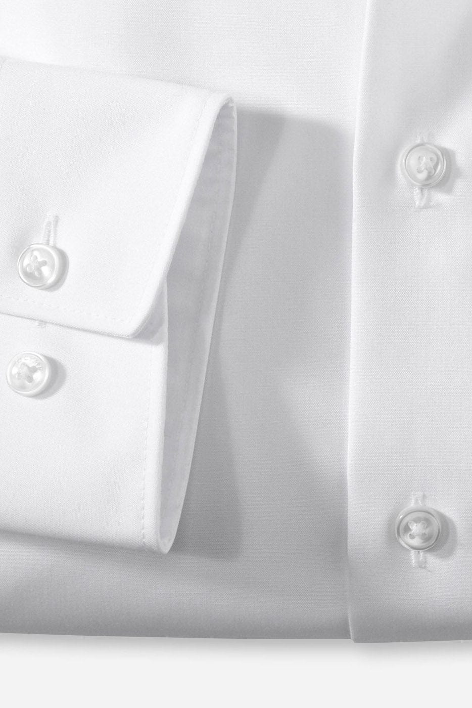 Luxor Comfort Fit Long Sleeve Shirt - White - Image 4