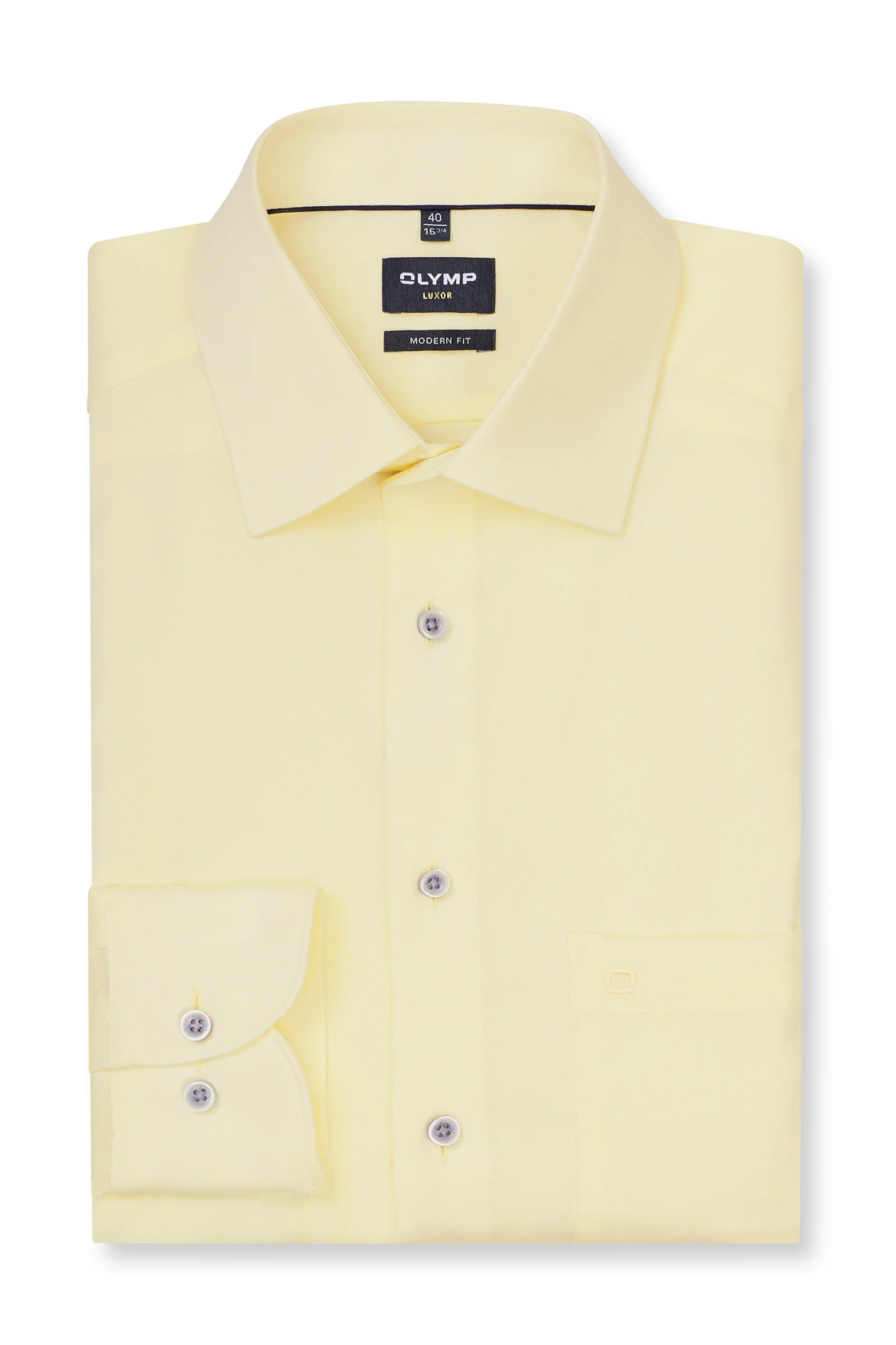 Luxor Modern Fit Lightweight Shirt - Summer Yellow