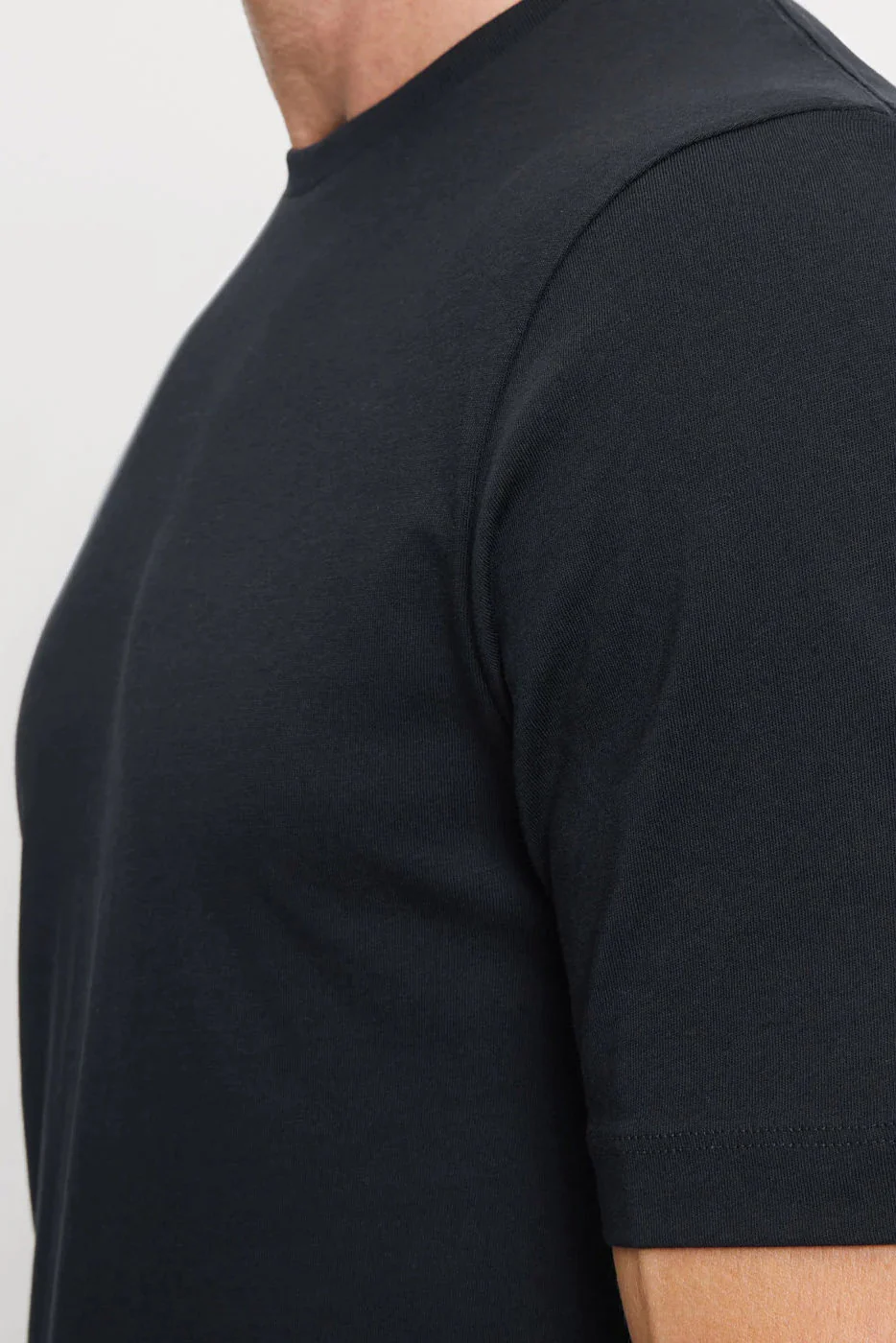 Modern Fit Crew Neck 2 Pack T-Shirt - Black - Image 5