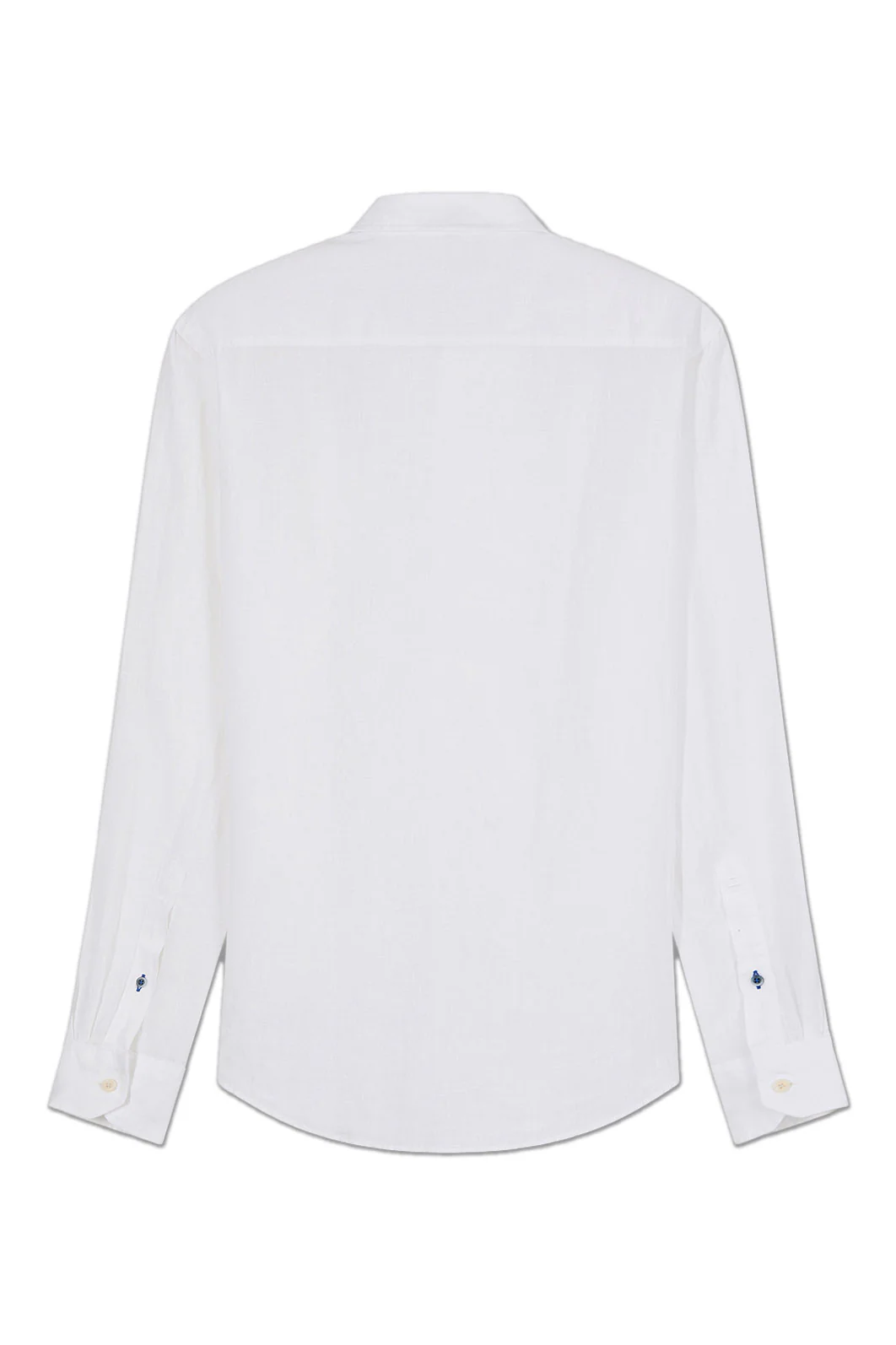 Regular Fit Pure Linen Shirt - White - Image 2