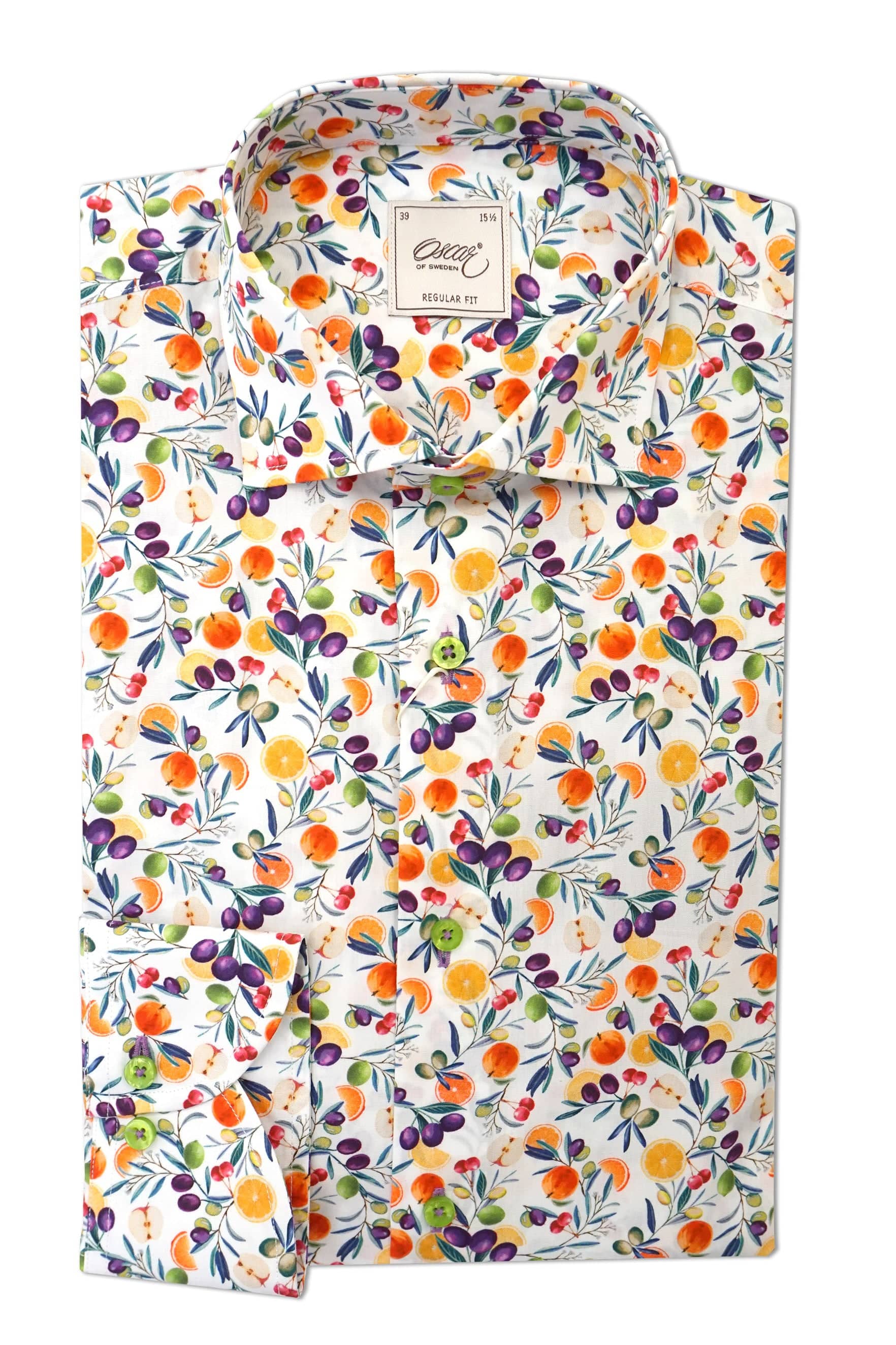 Pure Cotton Fruit Print Shirt - Multi