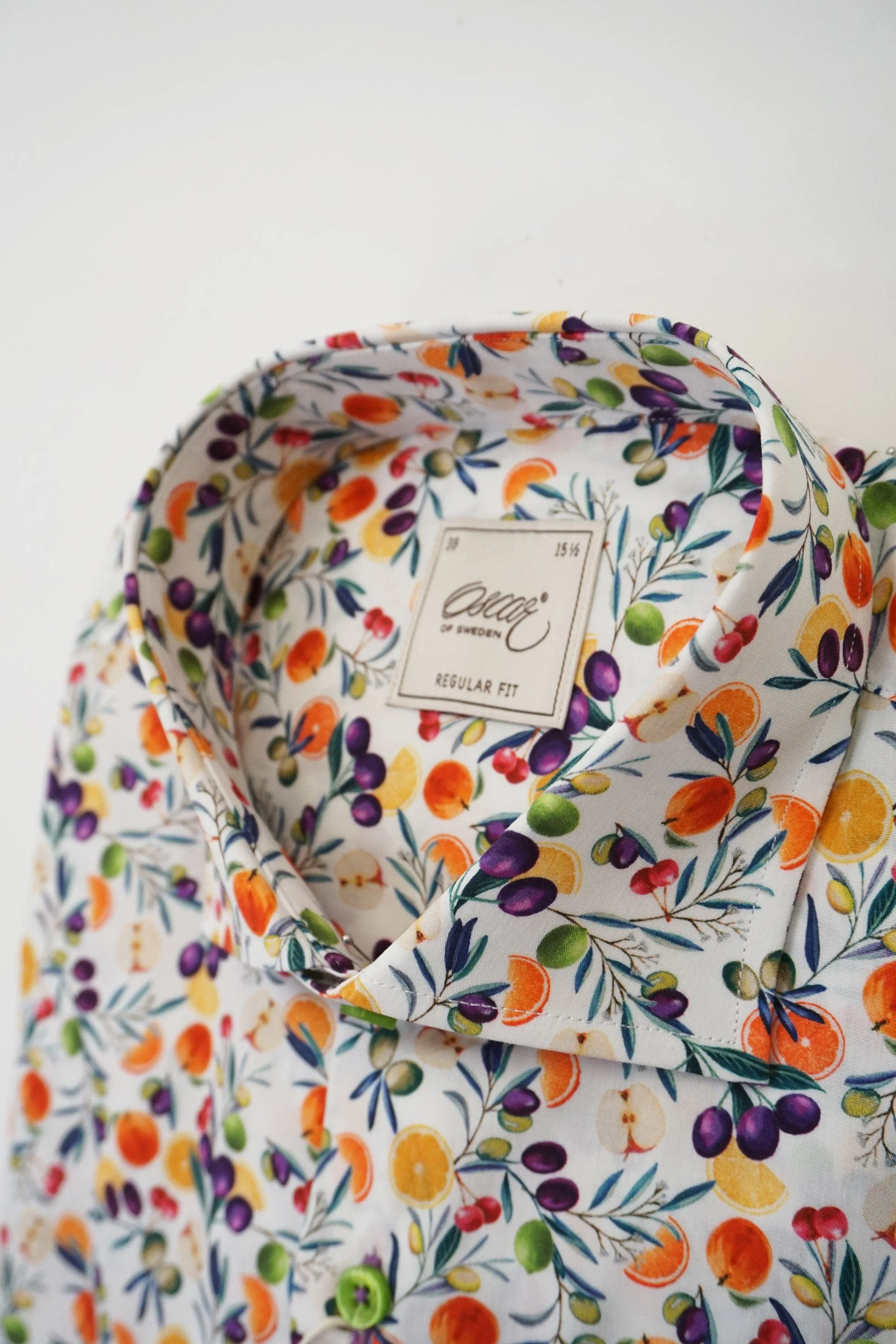 Pure Cotton Fruit Print Shirt - Multi - Image 2