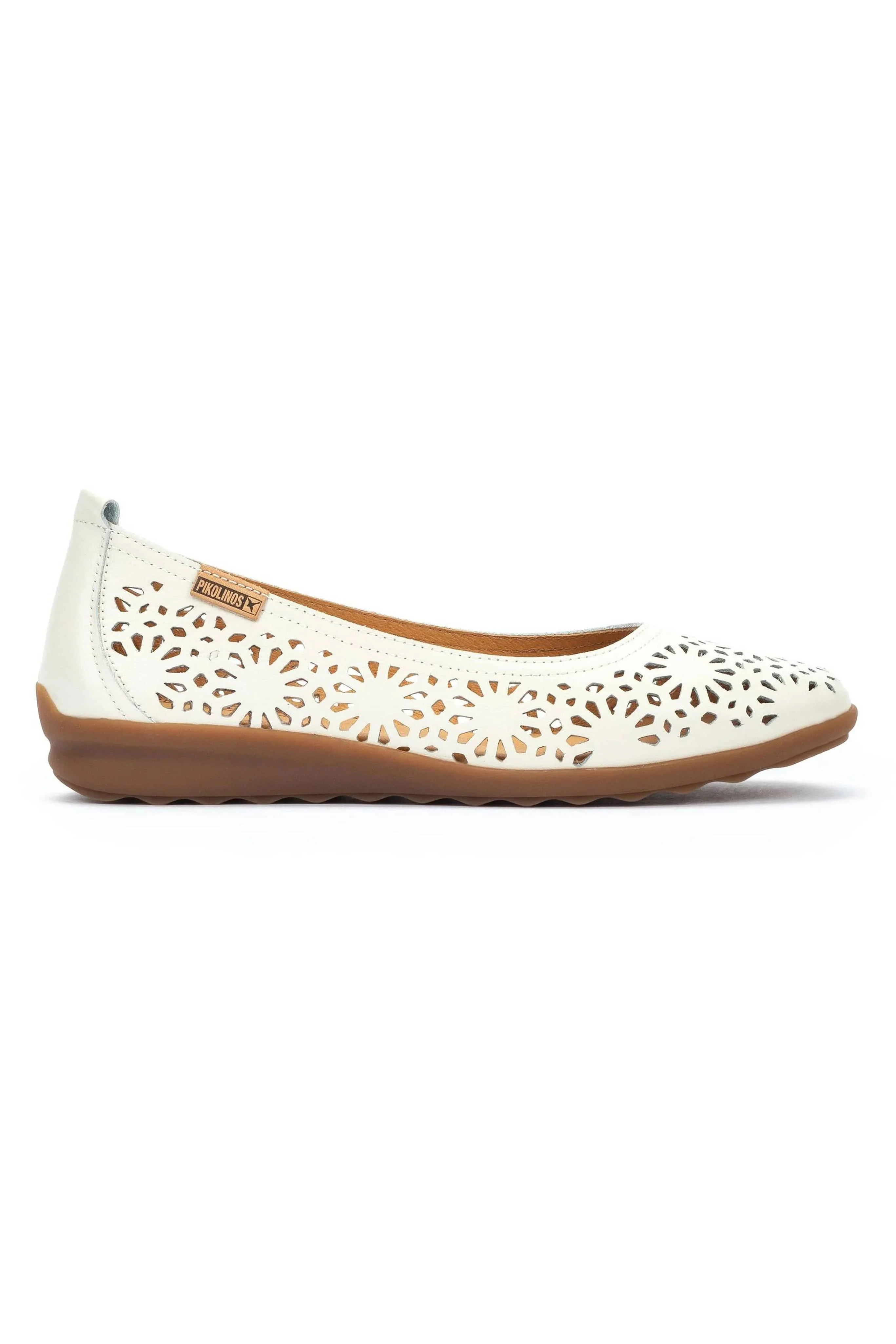Alcoi Leather Ballet Pumps - Nata
