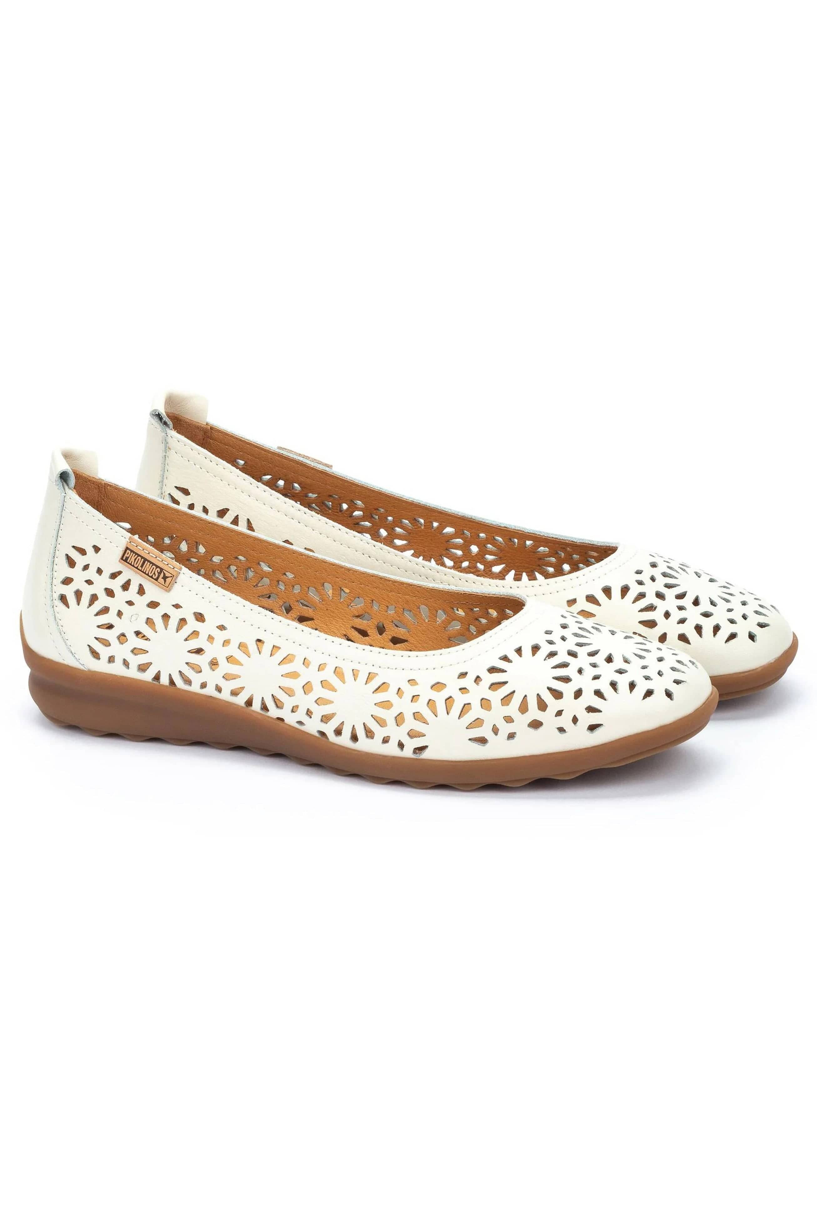 Alcoi Leather Ballet Pumps - Nata - Image 2
