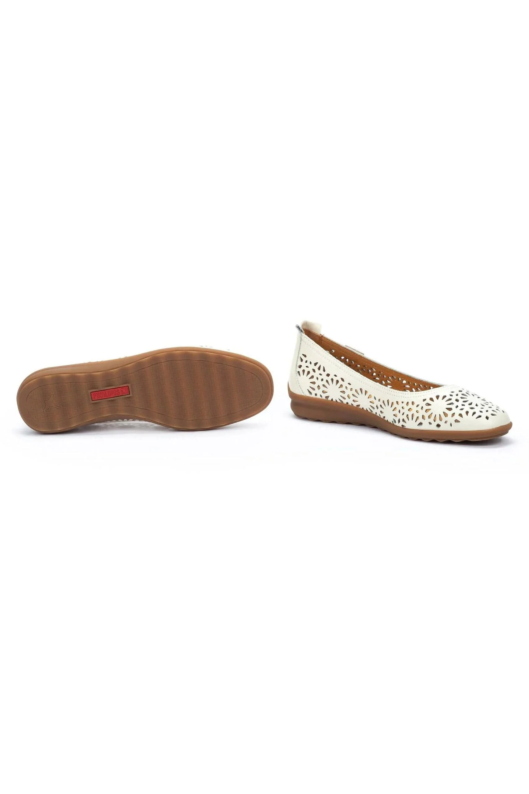 Alcoi Leather Ballet Pumps - Nata - Image 5